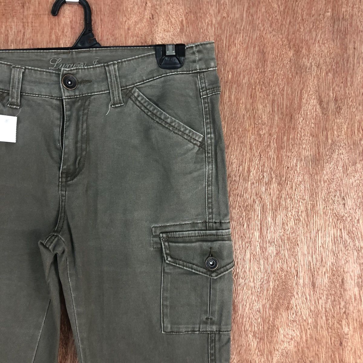 Faded Glory DLL Lexury Jeans Brown Multipocket Denim Pants #2346 Size US 28 / EU 44 - 5 Thumbnail
