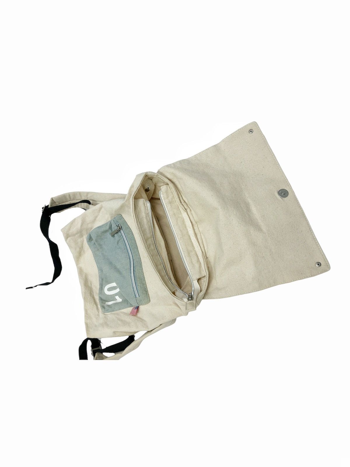 Japanese Brand 🏹 final price 🏹ANELLO JAPAN cotton back pack Size ONE SIZE - 13 Thumbnail