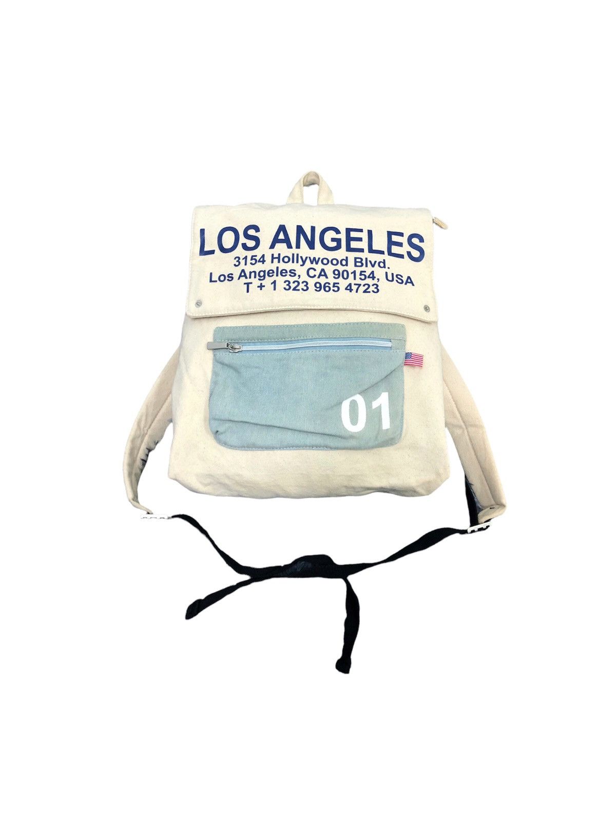 Japanese Brand 🏹 final price 🏹ANELLO JAPAN cotton back pack Size ONE SIZE - 1 Thumbnail