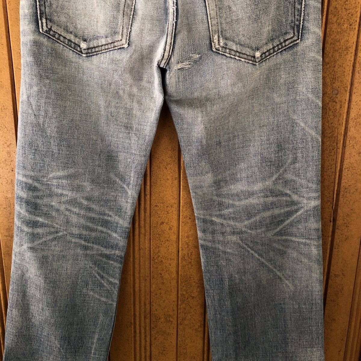 Japanese Brand Vintage Stunning Lure selvedge Jeans distressed denim Size US 29 - 7 Thumbnail
