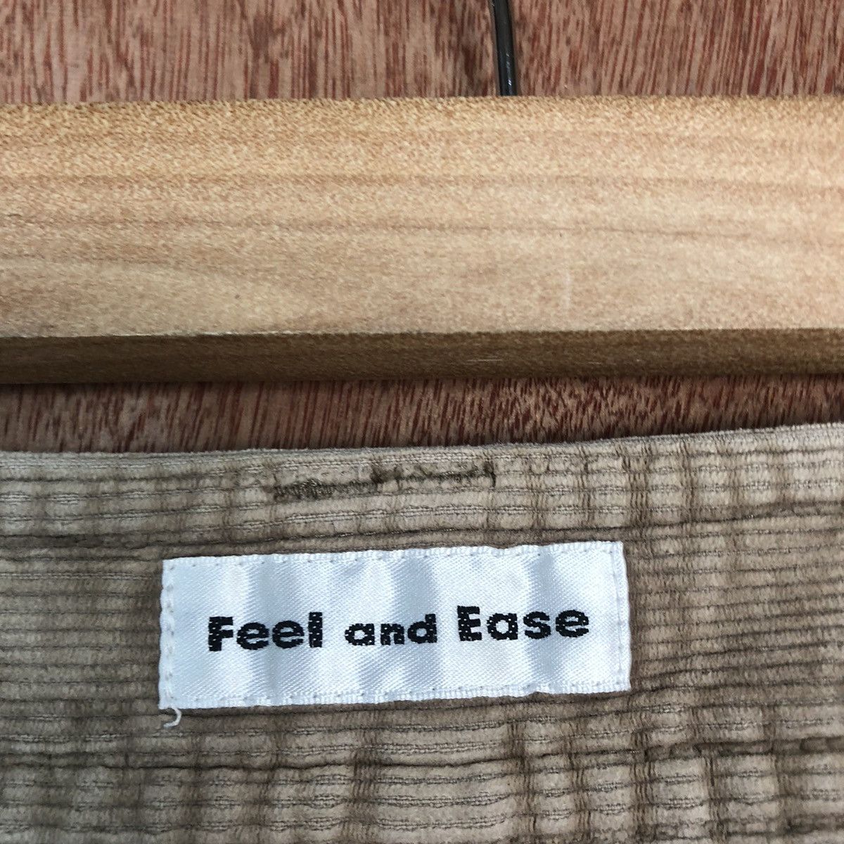 Japanese Brand DLL Feel & Ease Brown Corduroy bush Pants #2337 Size 27" / US 4 / IT 40 - 12 Thumbnail