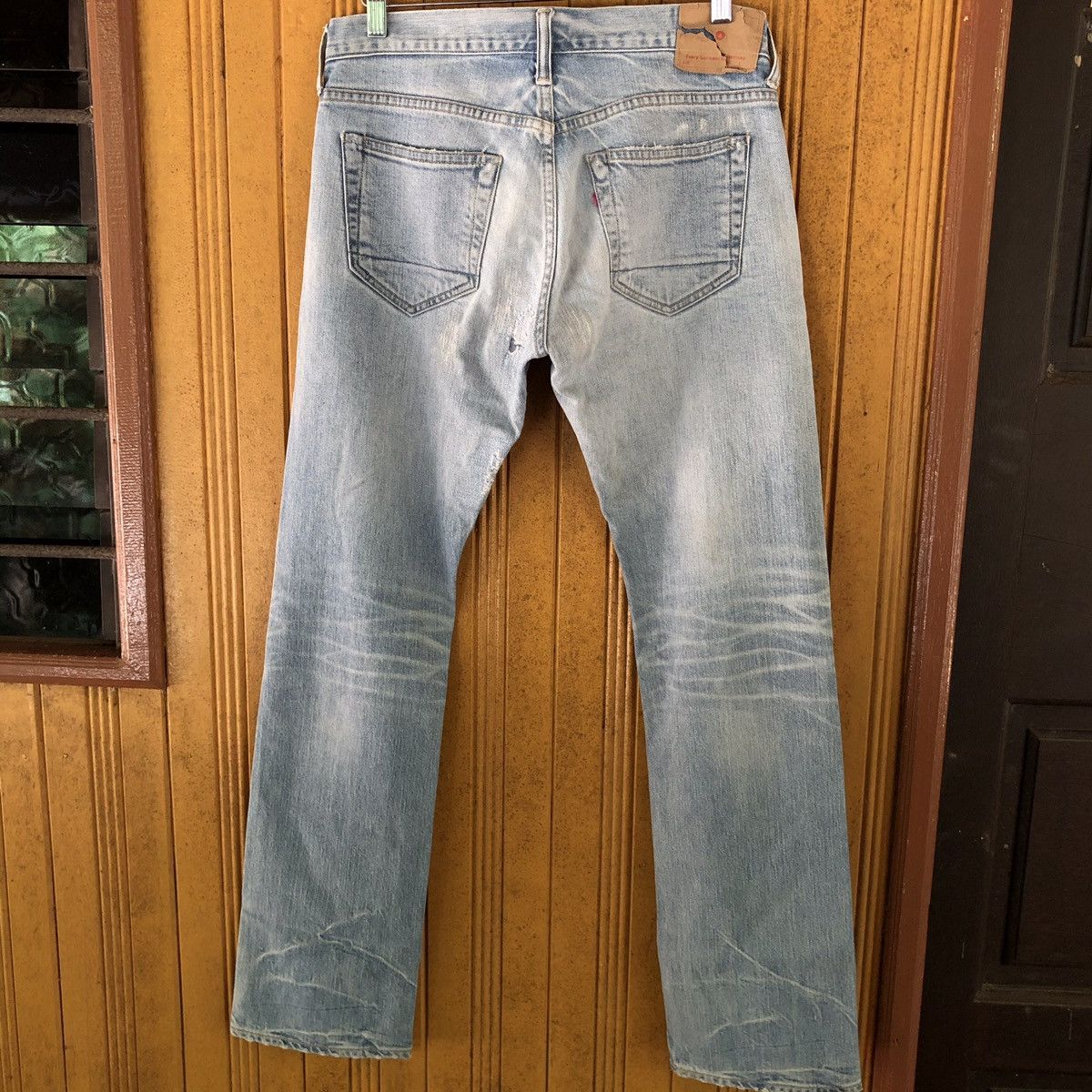 Japanese Brand Every Garment Guaranteed selvedge distressed denim Size US 31 - 6 Thumbnail