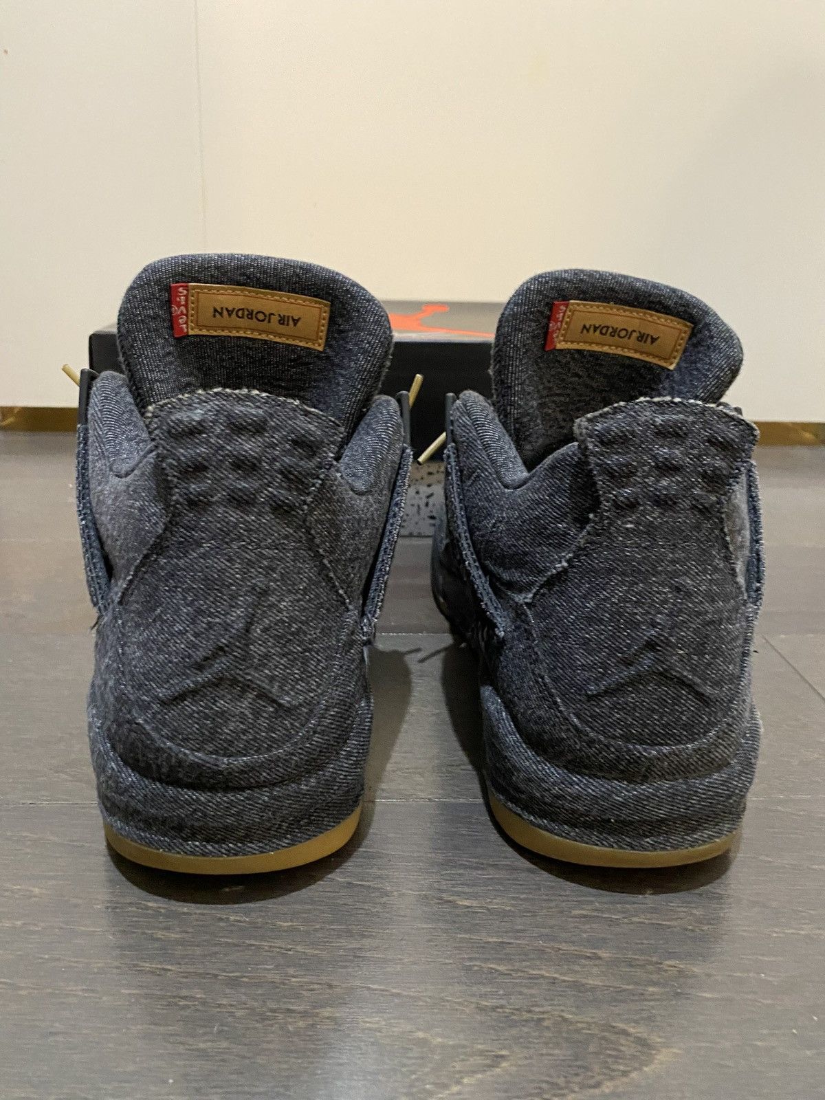 Jordan Brand × Levi's × Nike Jordan x Levis Denim 4s Size US 11 / EU 44 - 5 Thumbnail