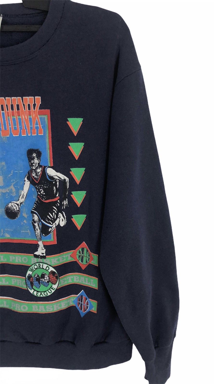 Cartoon Network × Japanese Brand × Vintage Rare Vintage 90' SLAMDUNK Anime Print Sweatshirt Size US M / EU 48-50 / 2 - 4 Thumbnail