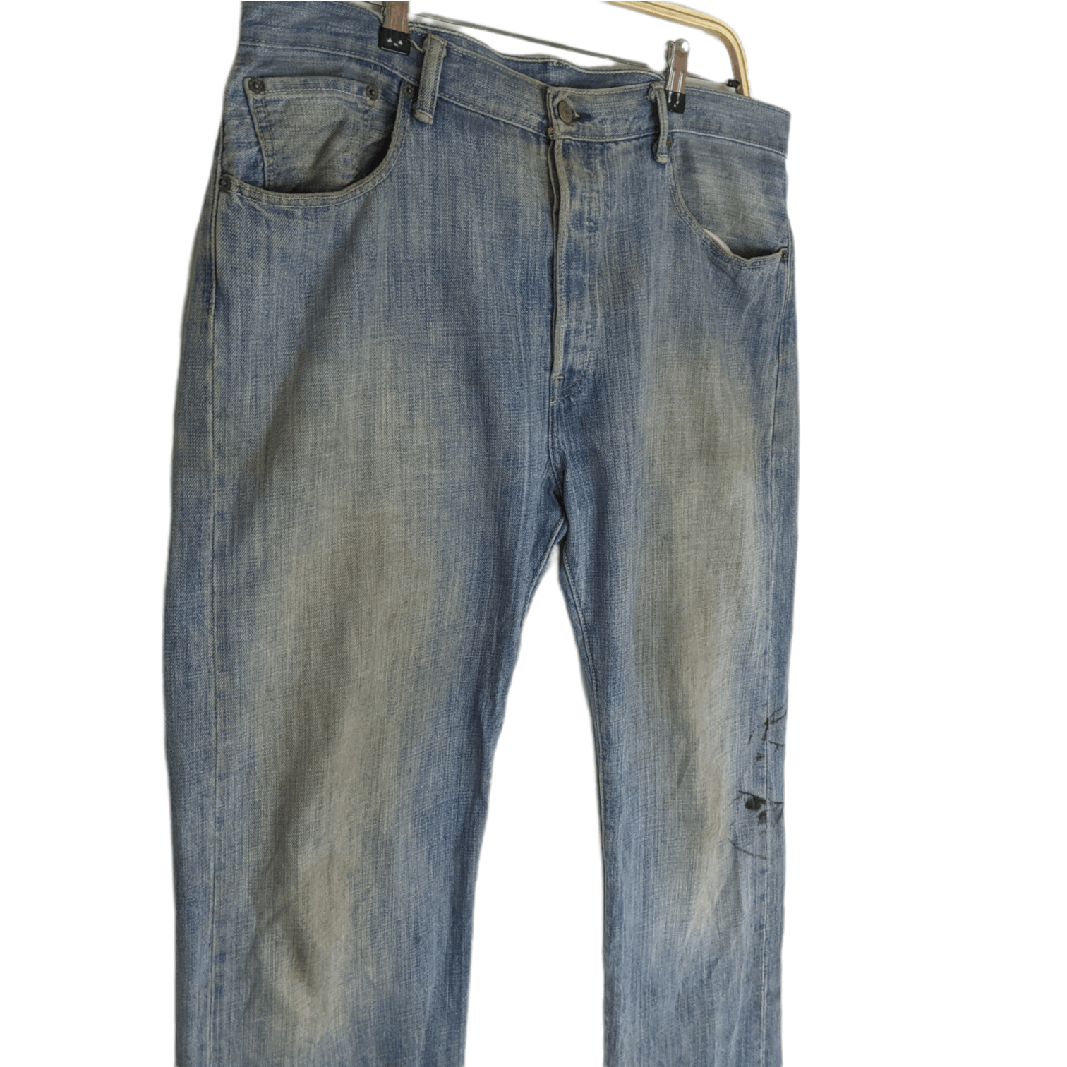 Levi's 2000'S LEVIS Jeans Pant Straight Fit Cut Size US 36 / EU 52 - 3 Thumbnail
