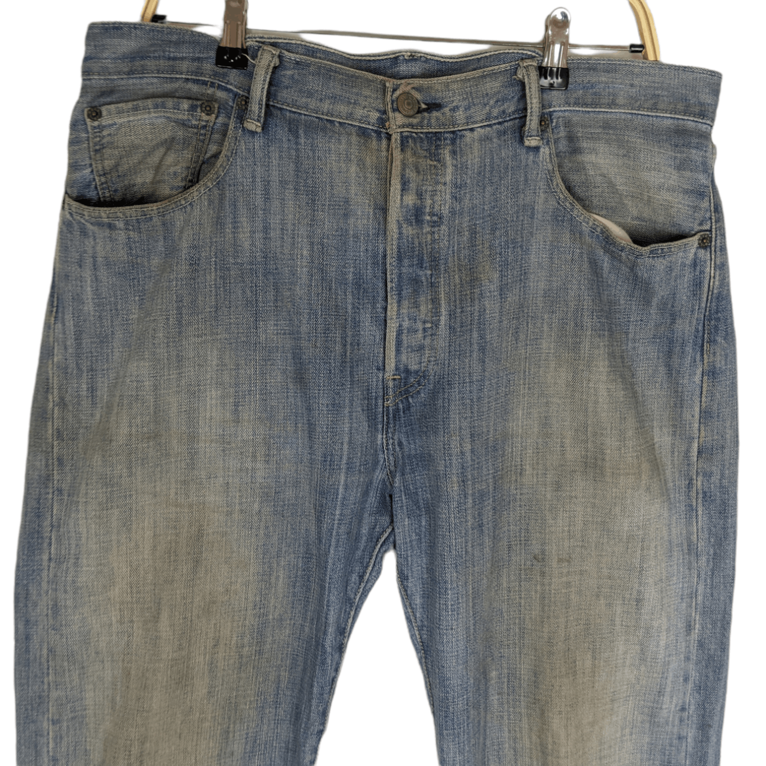 Levi's 2000'S LEVIS Jeans Pant Straight Fit Cut Size US 36 / EU 52 - 4 Thumbnail