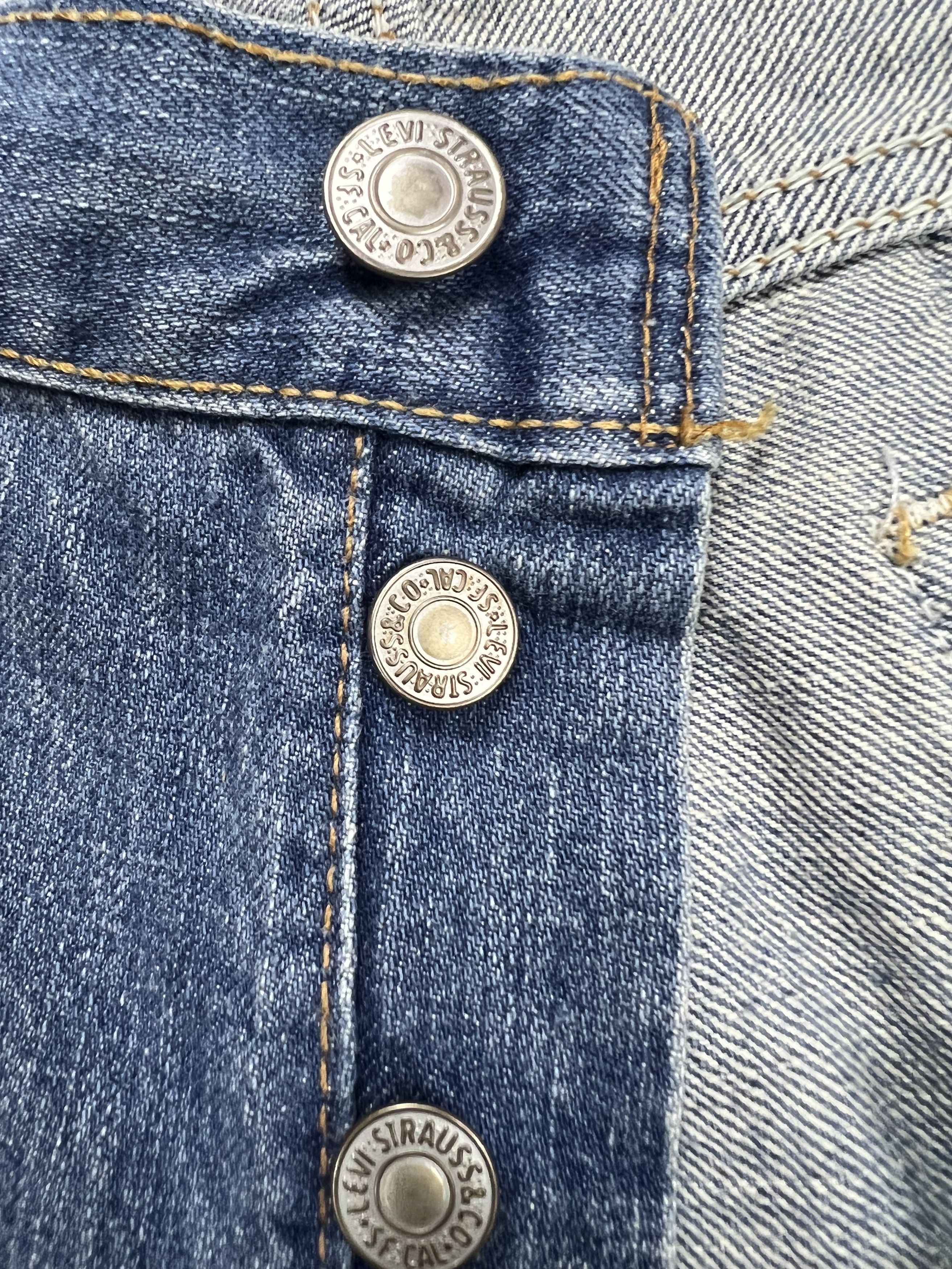 Levi's × Vintage Distressed Levi's 501 Jeans Size US 33 - 3 Thumbnail