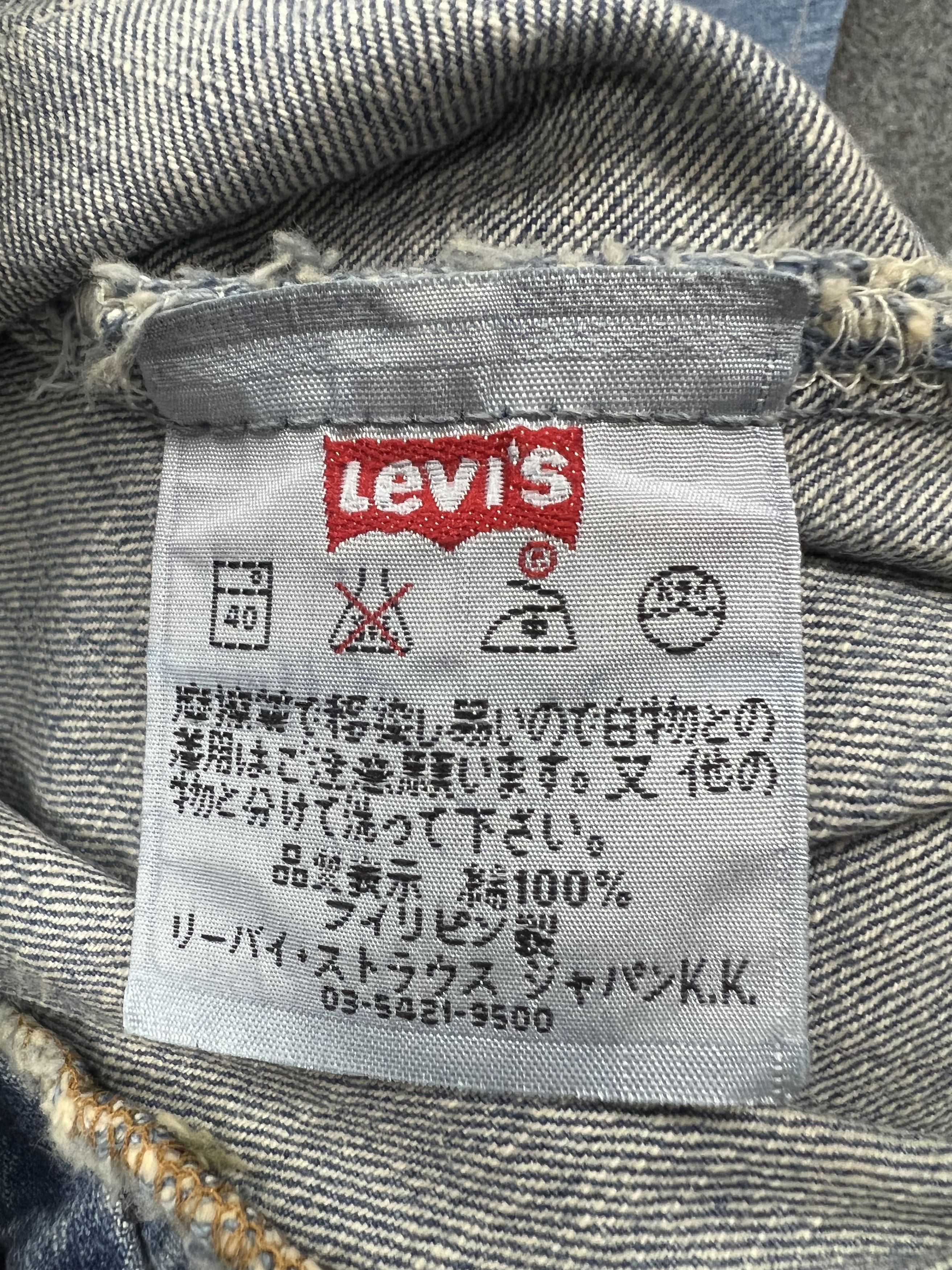 Levi's × Vintage Distressed Levi's 501 Jeans Size US 33 - 8 Thumbnail