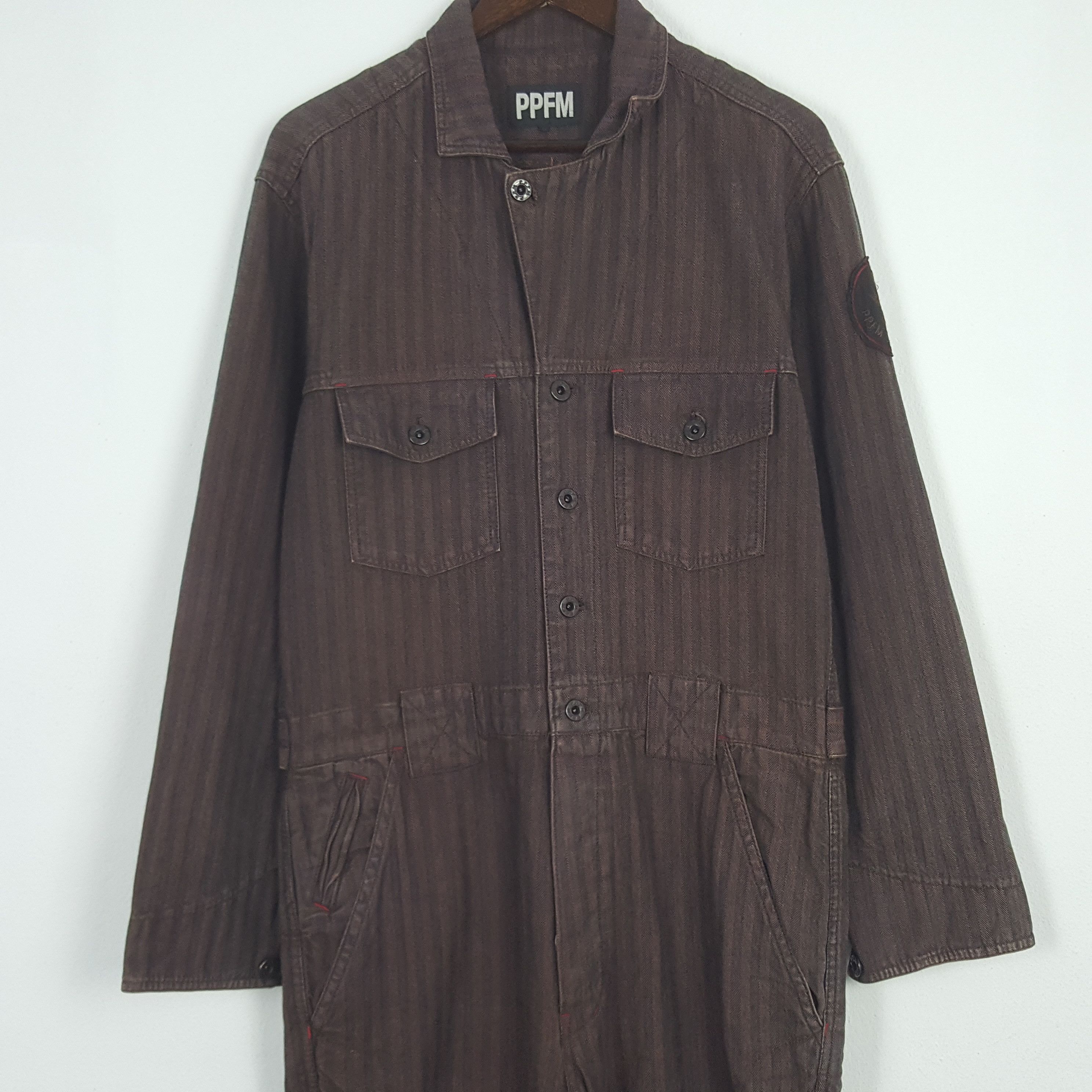 Japanese Brand × PPFM × Vintage Vintage PPFM Strike Fighter Squadron Jumpsuit Jacket Size US M / EU 48-50 / 2 - 5 Thumbnail