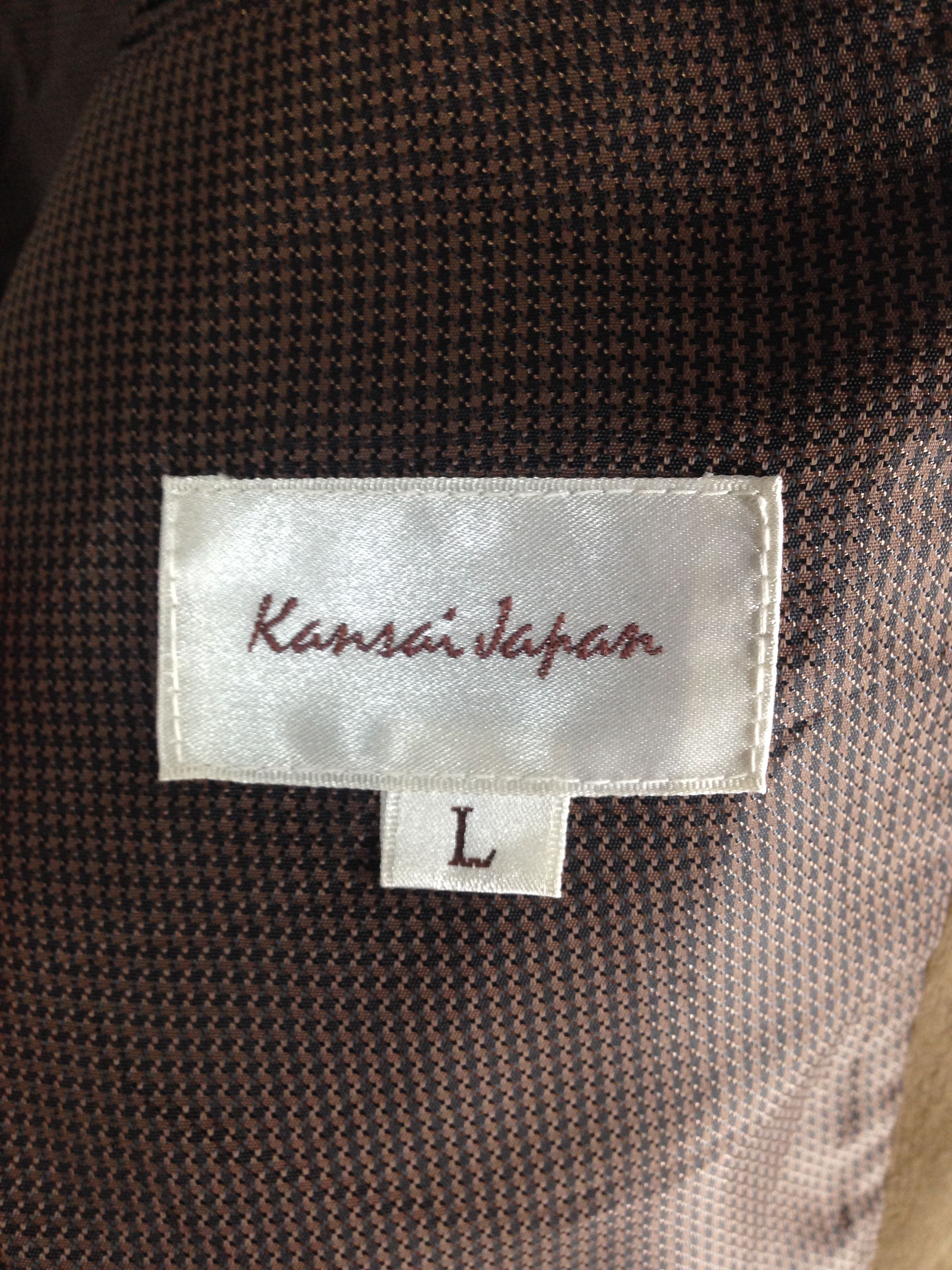 Japanese Brand × Kansai Yamamoto Kansai Japan Designer Blazer Coat Jacket Size US L / EU 52-54 / 3 - 4 Thumbnail