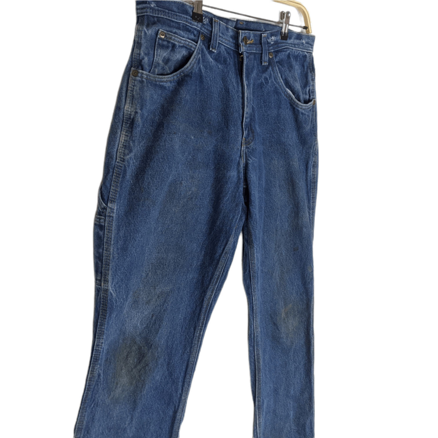 Japanese Brand 2000's KEY Jeans Carpenter Denim Pant Size US 31 - 3 Thumbnail