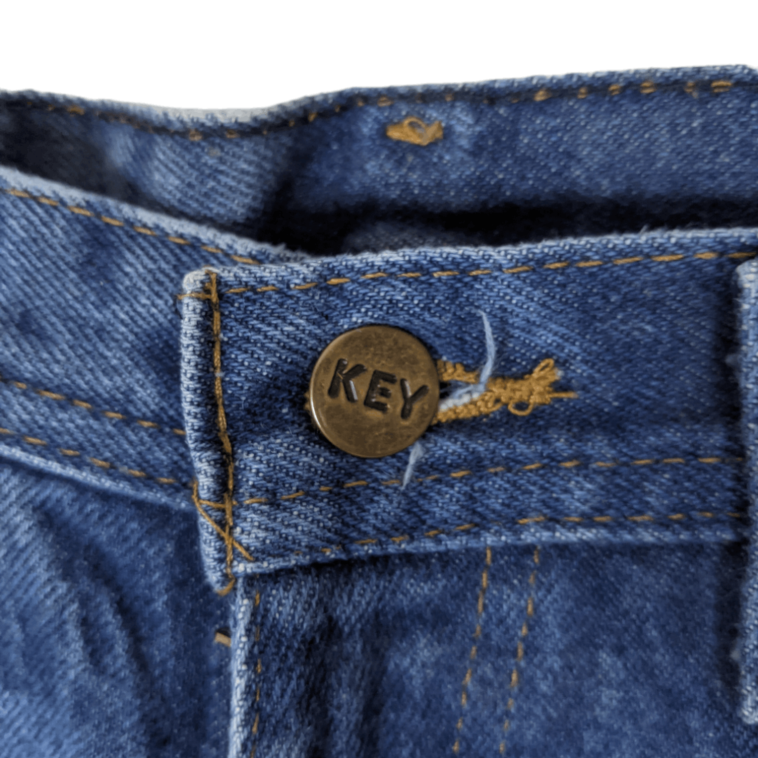 Japanese Brand 2000's KEY Jeans Carpenter Denim Pant Size US 31 - 7 Thumbnail