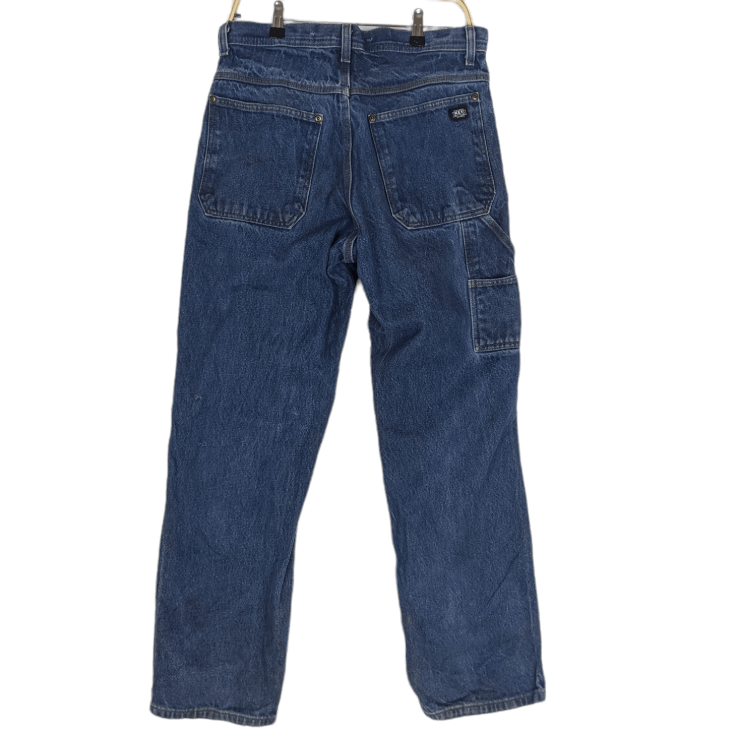 Japanese Brand 2000's KEY Jeans Carpenter Denim Pant Size US 31 - 5 Thumbnail