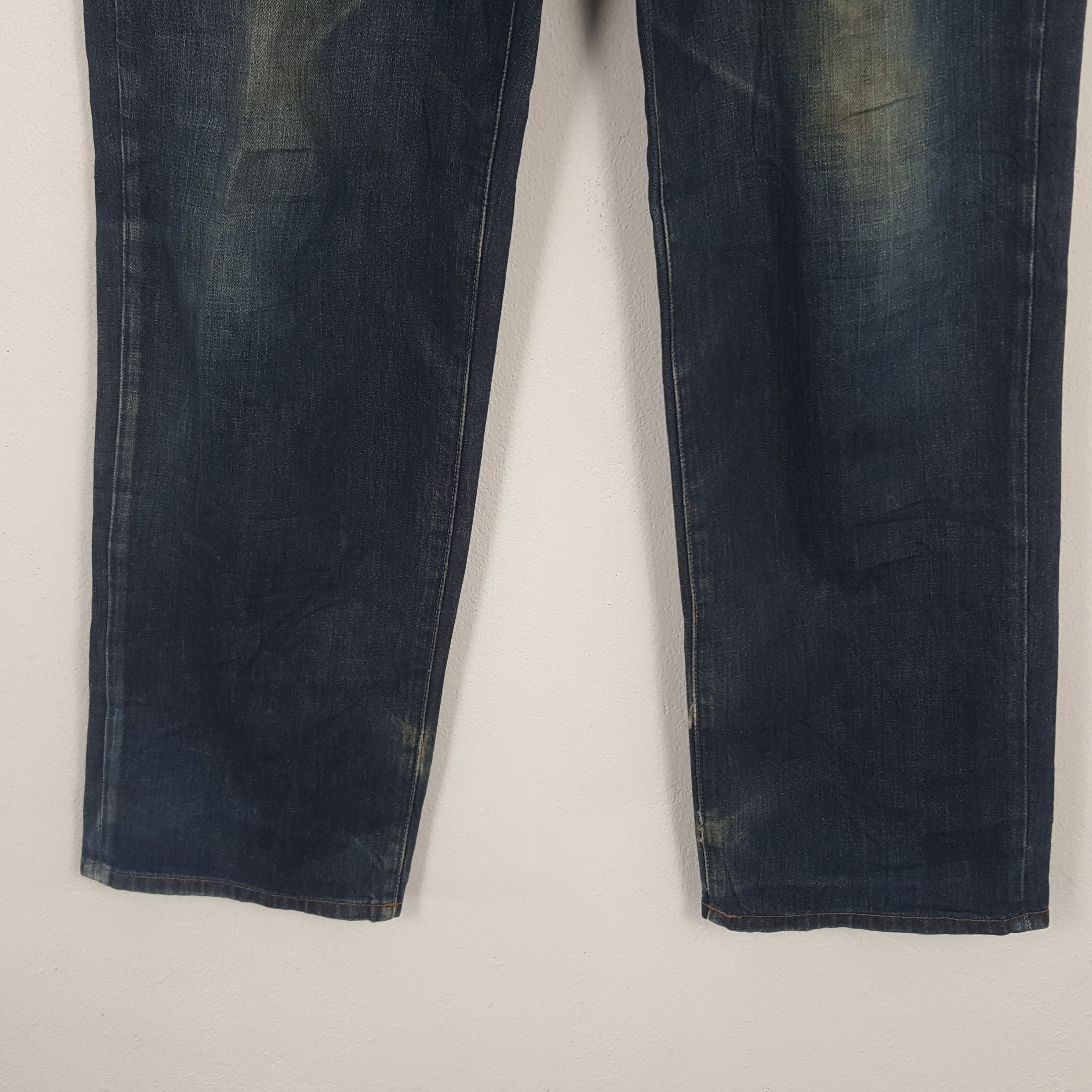 Stussy × Vintage Vintage Stussy USA Custom Blues Logo Design Denim Jeans Size US 37 - 6 Thumbnail