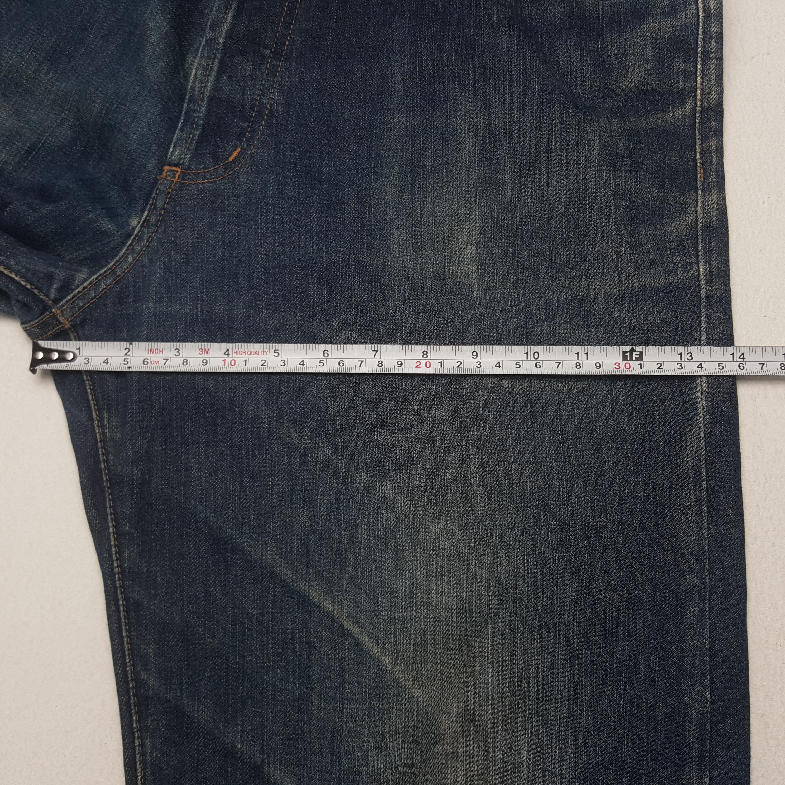 Stussy × Vintage Vintage Stussy USA Custom Blues Logo Design Denim Jeans Size US 37 - 9 Thumbnail