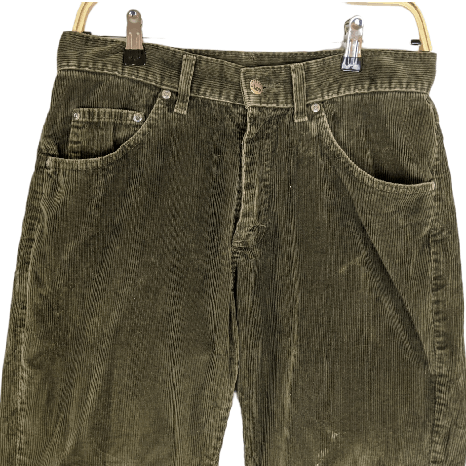 Lee 2000's LEE Riveted Corduroy Jeans Pant Size US 31 - 4 Thumbnail