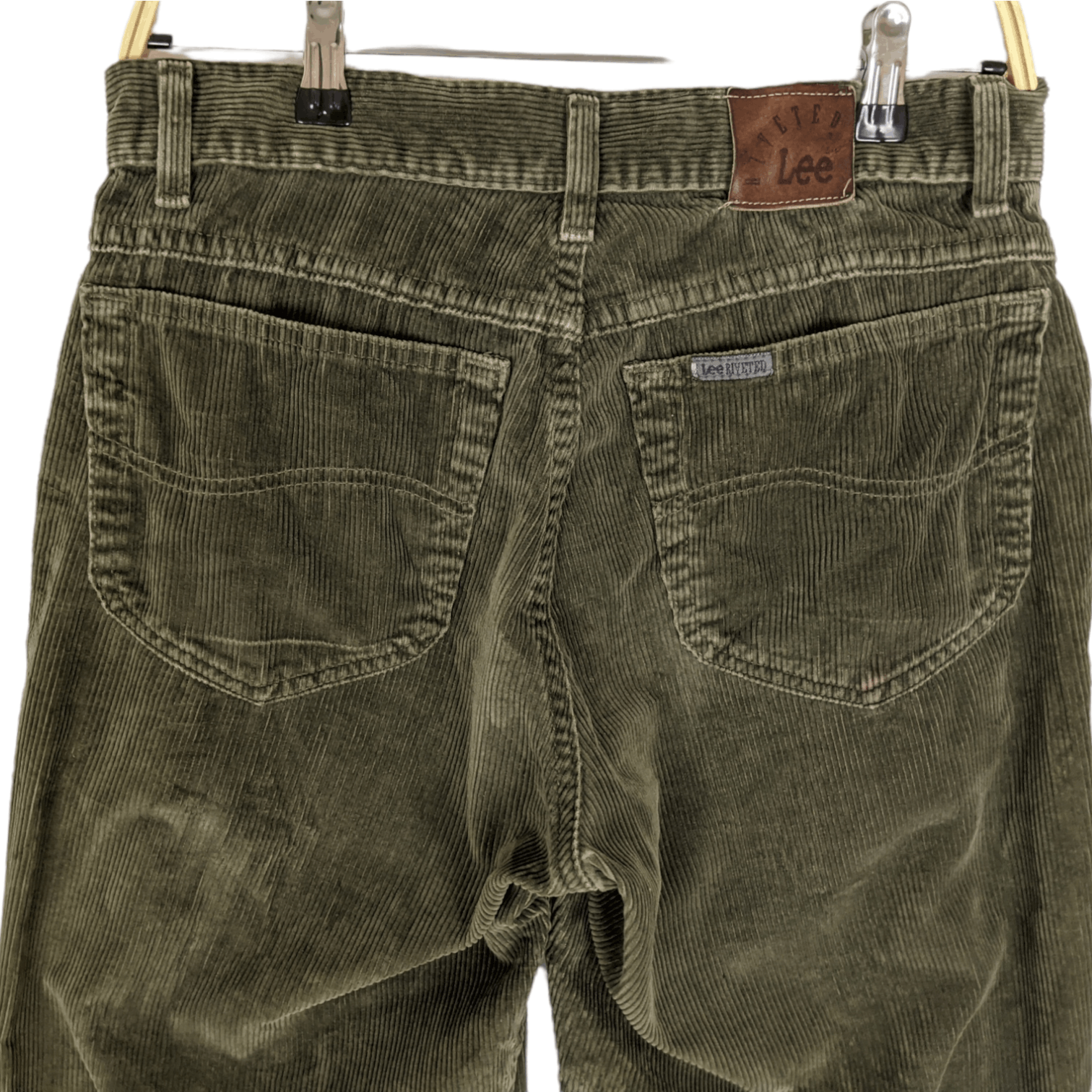 Lee 2000's LEE Riveted Corduroy Jeans Pant Size US 31 - 6 Thumbnail