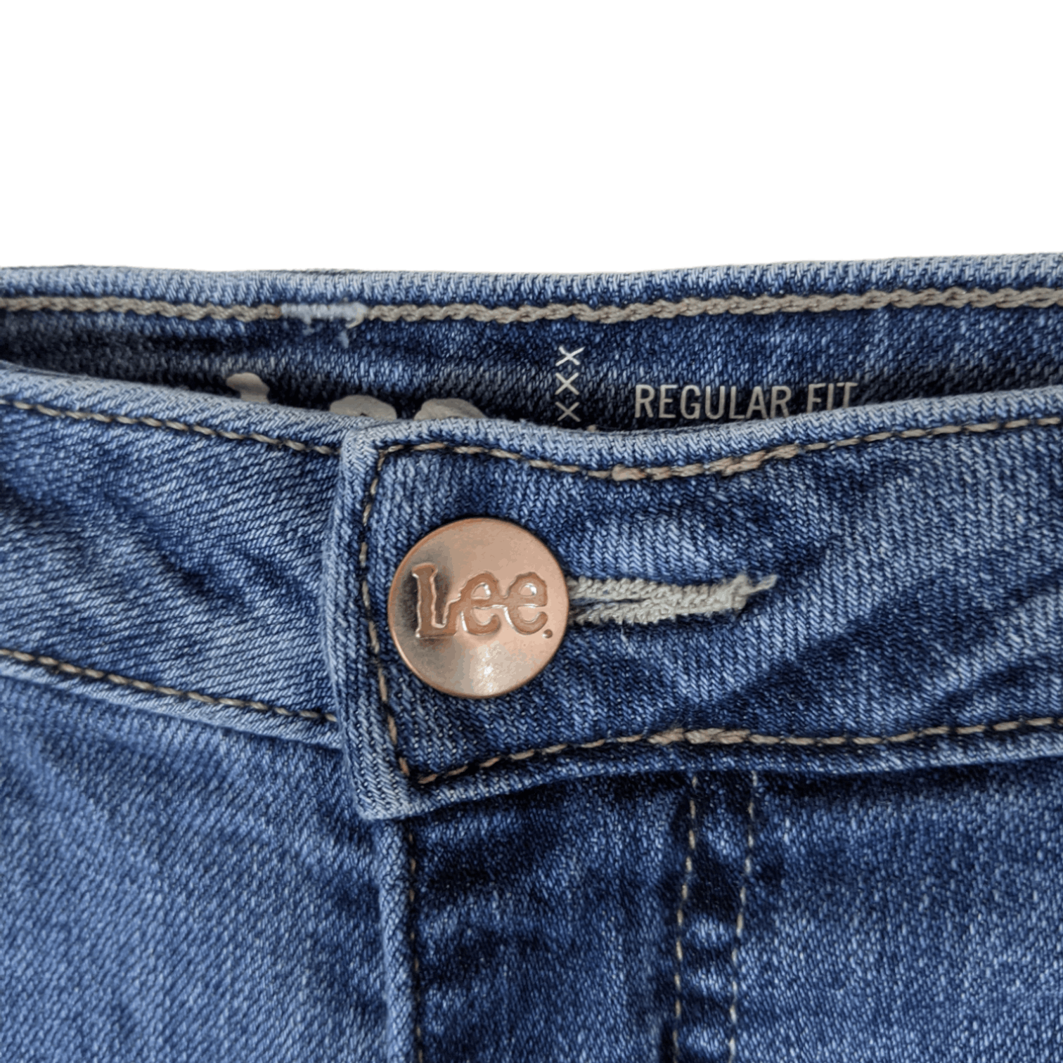 Lee 2000's LEE Jeans Stretchable Pant Regular Fit Straight Leg Size US 33 - 8 Thumbnail