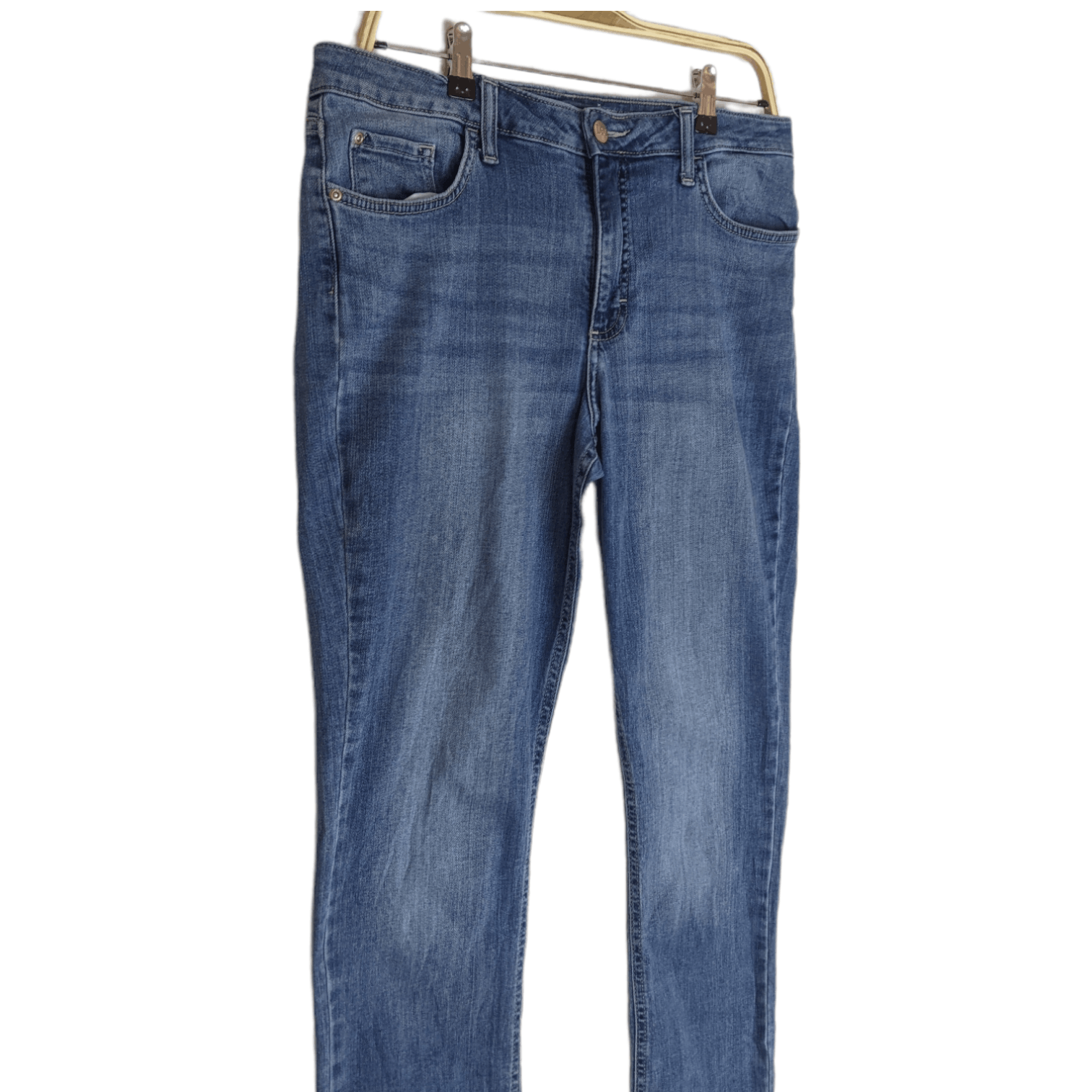 Lee 2000's LEE Jeans Stretchable Pant Regular Fit Straight Leg Size US 33 - 3 Thumbnail