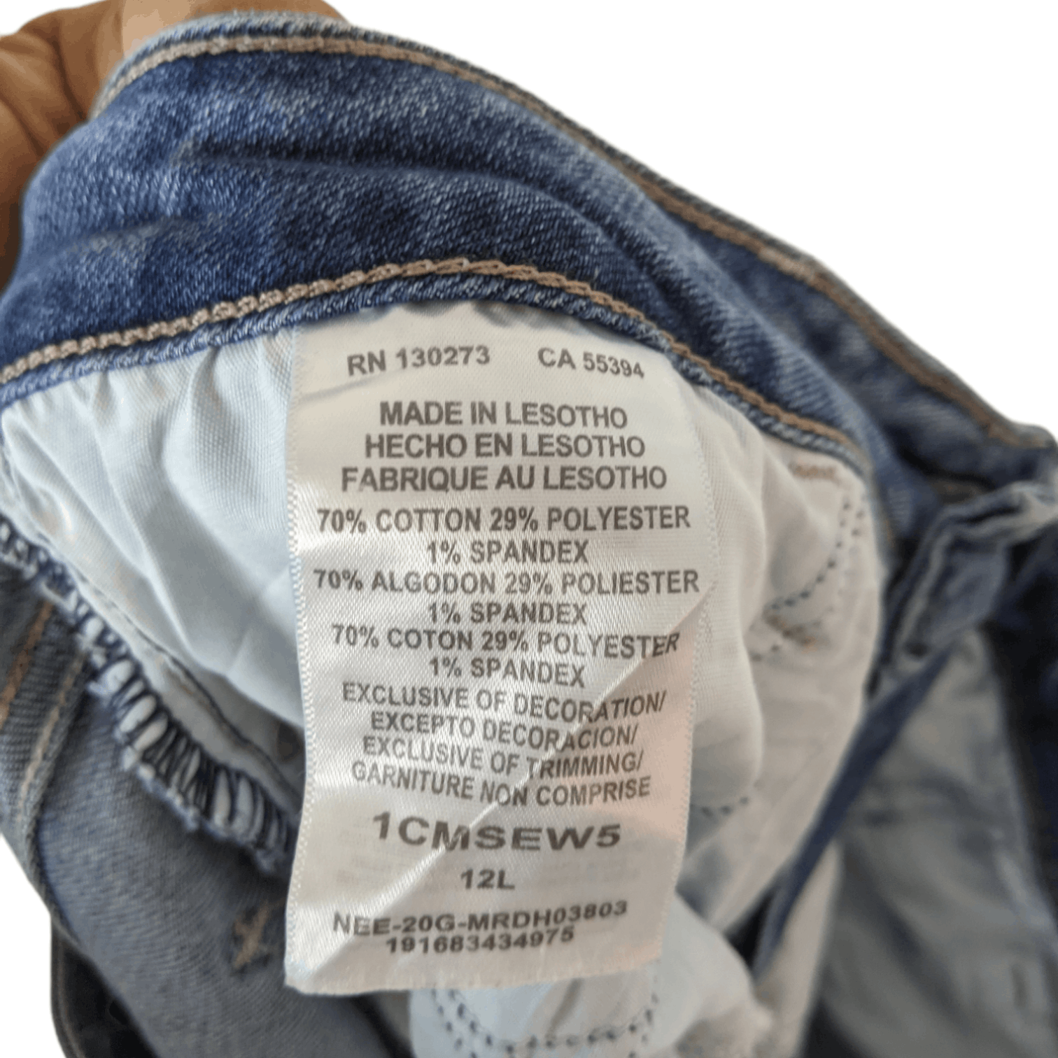 Lee 2000's LEE Jeans Stretchable Pant Regular Fit Straight Leg Size US 33 - 9 Thumbnail