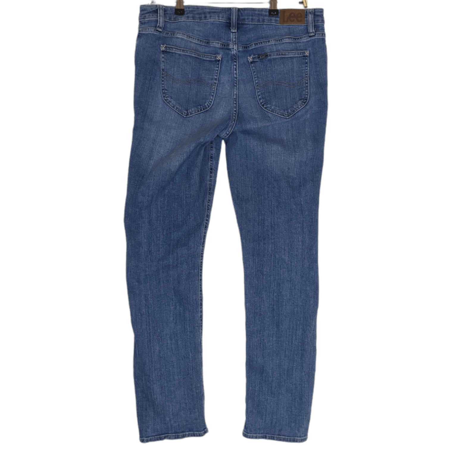 Lee 2000's LEE Jeans Stretchable Pant Regular Fit Straight Leg Size US 33 - 5 Thumbnail
