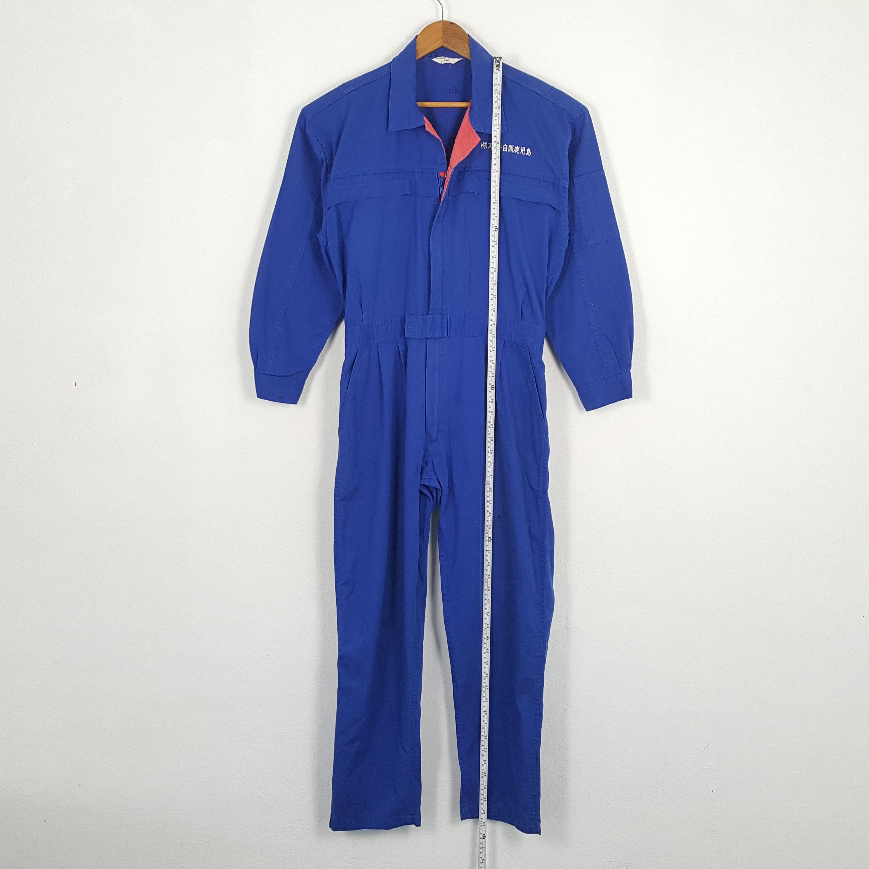 Japanese Brand × Vintage Vintage SUZUKI TECHNICAL STAFF Racing Team Coverall Jacket Size US M / EU 48-50 / 2 - 7 Thumbnail