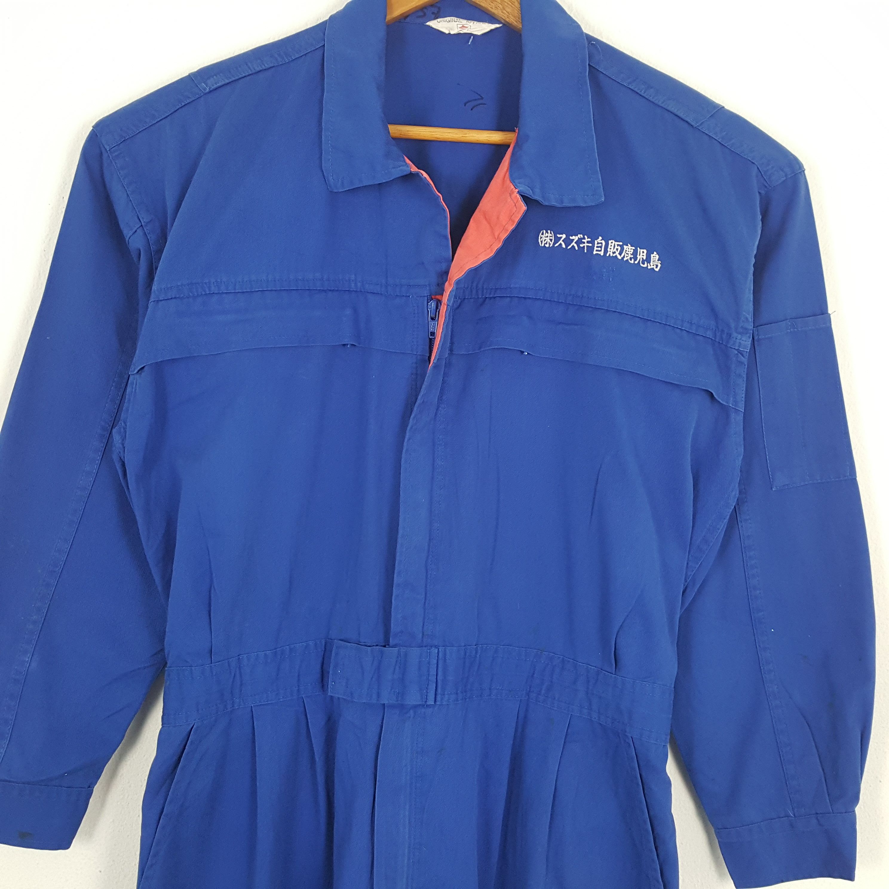 Japanese Brand × Vintage Vintage SUZUKI TECHNICAL STAFF Racing Team Coverall Jacket Size US M / EU 48-50 / 2 - 5 Thumbnail