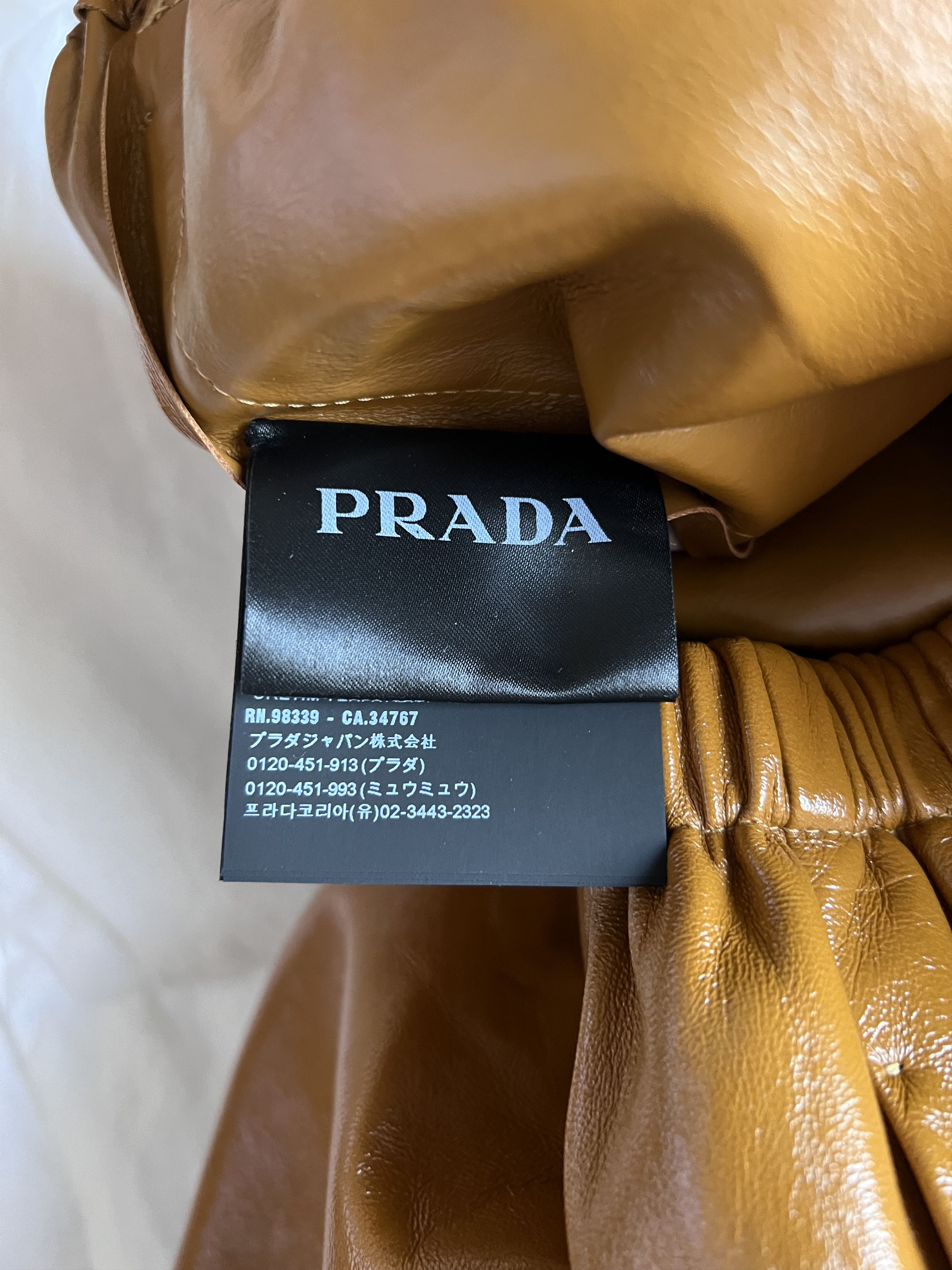 Prada Prada Runway Leather Pants in Caramel Size US 30 / EU 46 - 11 Thumbnail