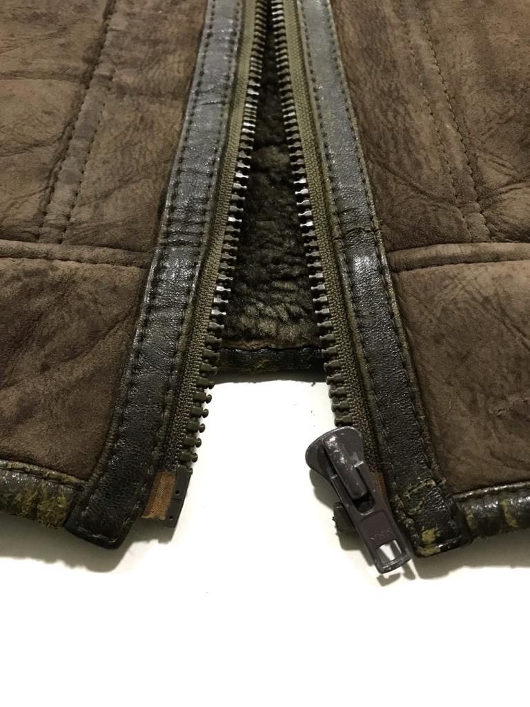 Yves Saint Laurent Type- B3 Shearling Leather Jacket Size US L / EU 52-54 / 3 - 6 Thumbnail
