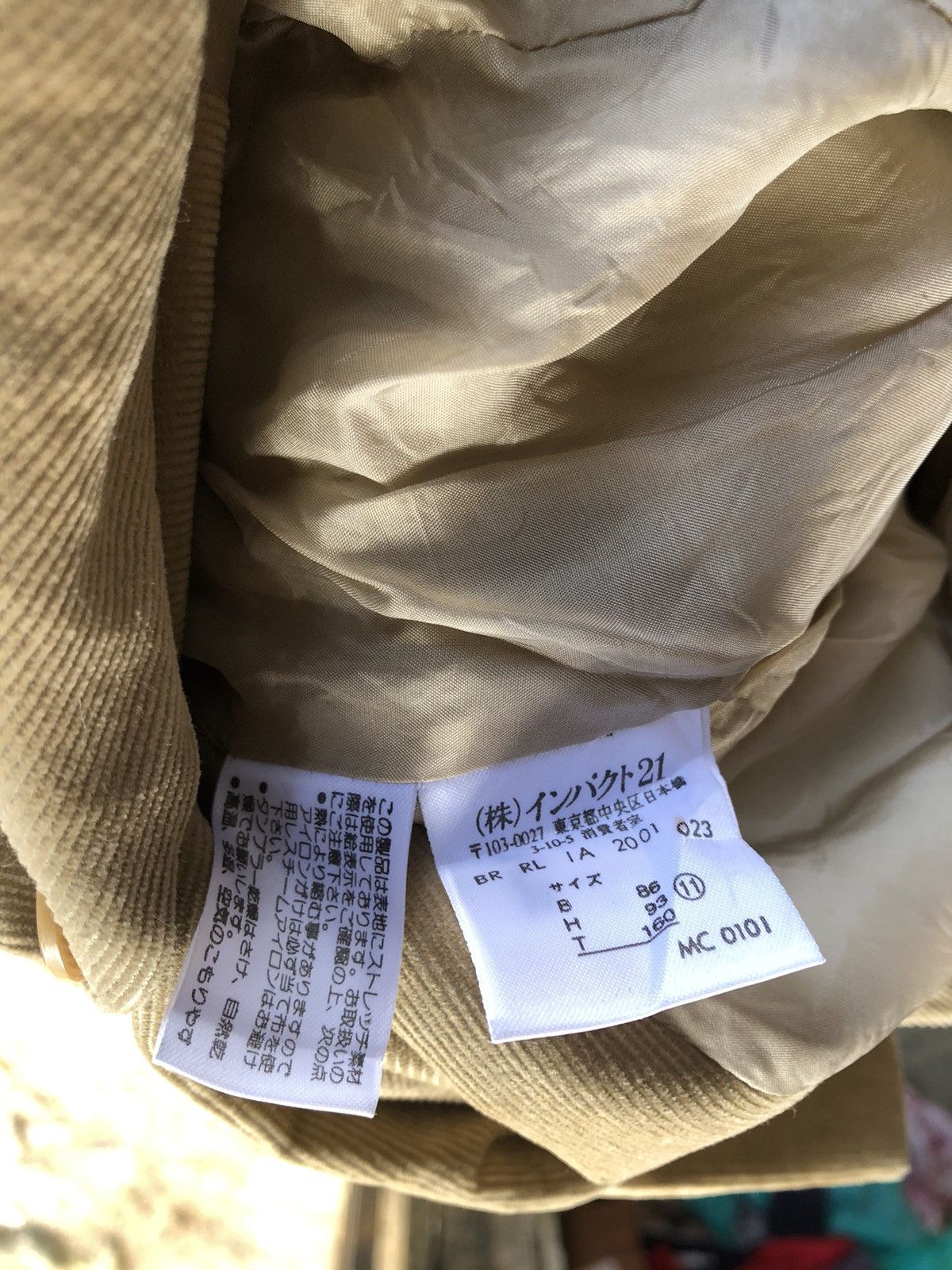 RRL Ralph Lauren × Ralph Lauren Ralph Lauren Corduroy Coat Jacket Size S / US 4 / IT 40 - 5 Thumbnail