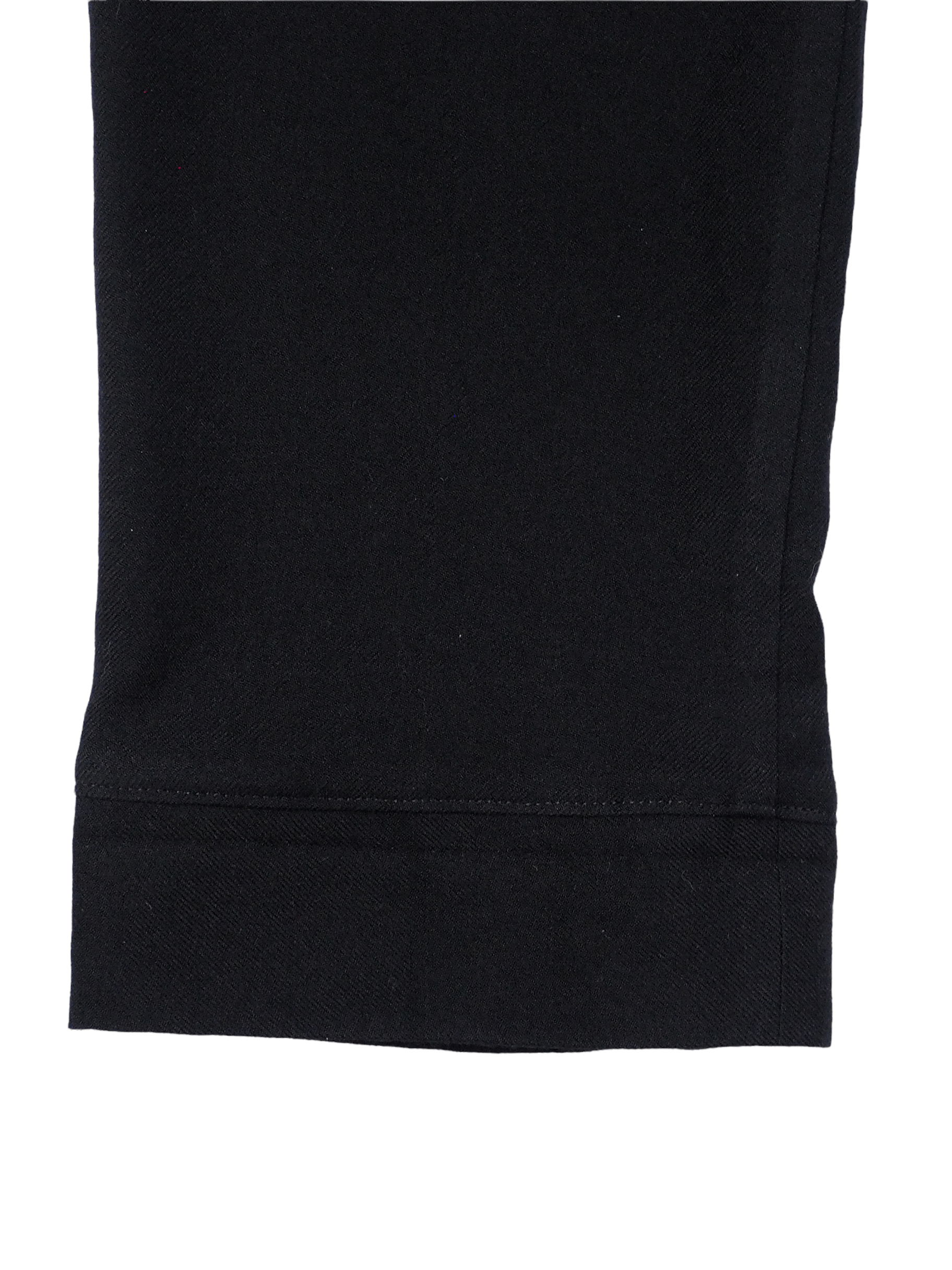 Y's × Y's for Men × Yohji Yamamoto Wool Cropped Black Tailored Regular Fit Trousers Size US 29 - 10 Thumbnail
