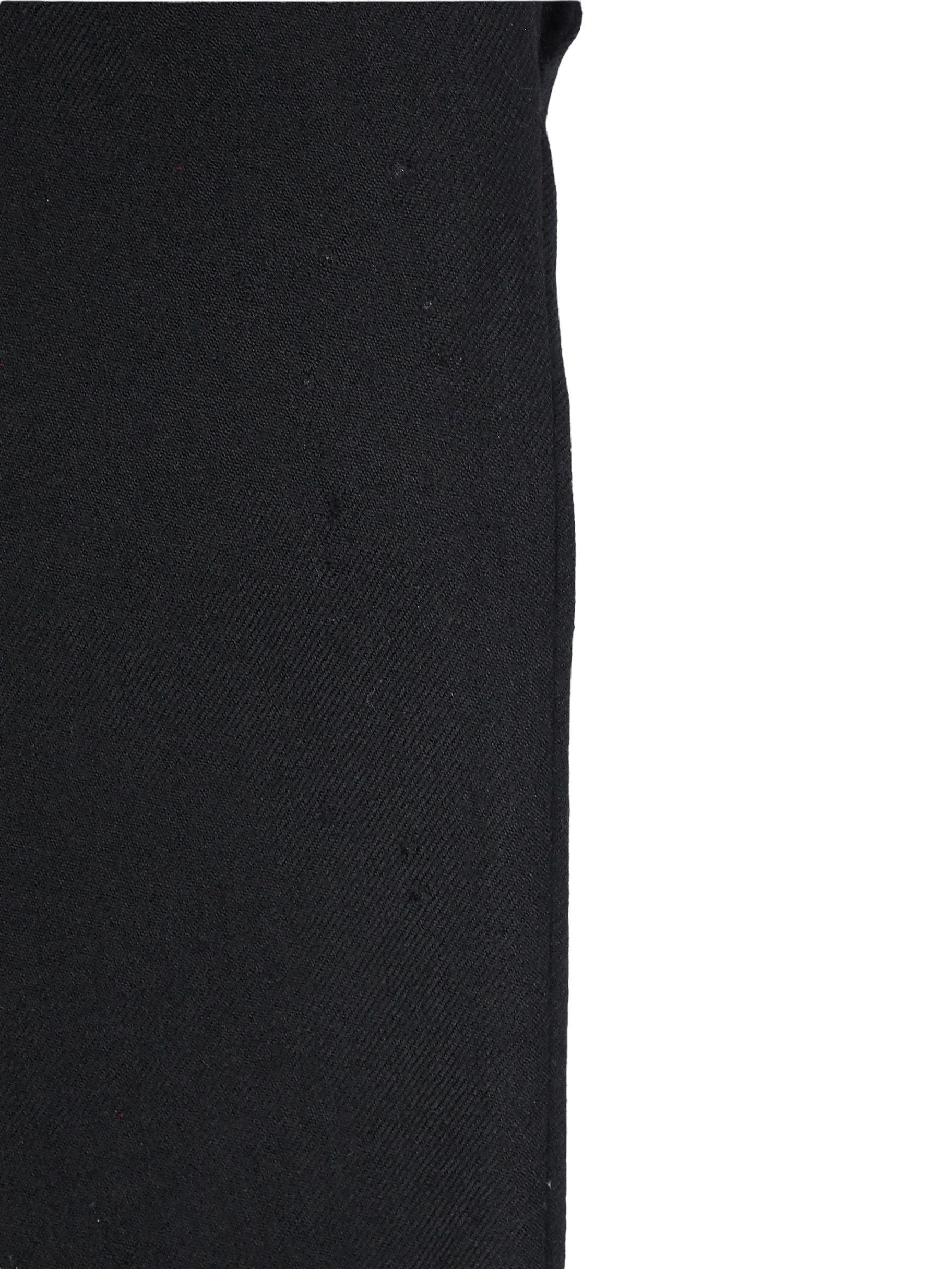 Y's × Y's for Men × Yohji Yamamoto Wool Cropped Black Tailored Regular Fit Trousers Size US 29 - 12 Thumbnail