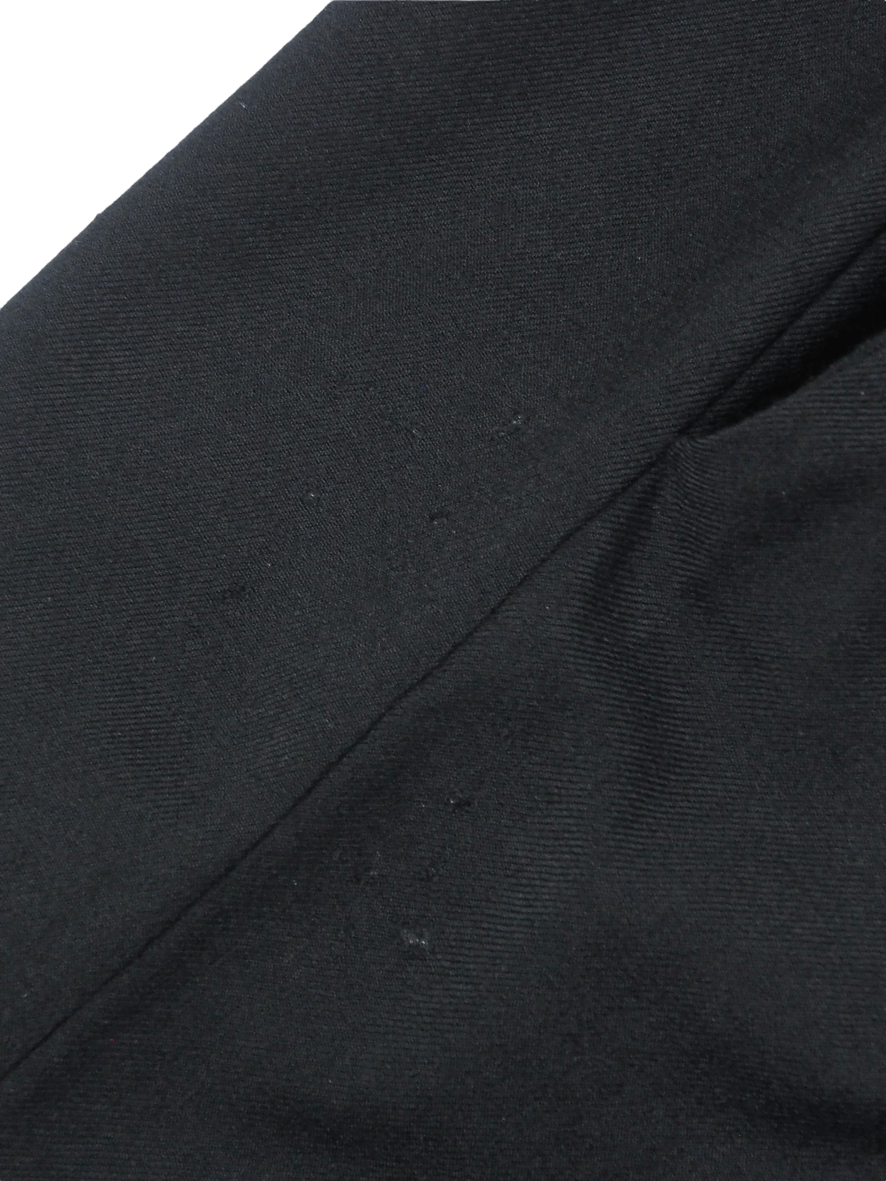 Y's × Y's for Men × Yohji Yamamoto Wool Cropped Black Tailored Regular Fit Trousers Size US 29 - 11 Thumbnail