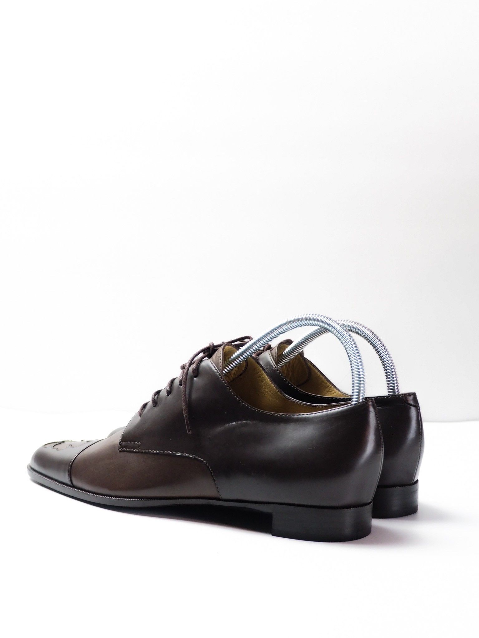 Chanel Marble Leather Craft Oxford Shoes Size US 7 / IT 37 - 7 Thumbnail