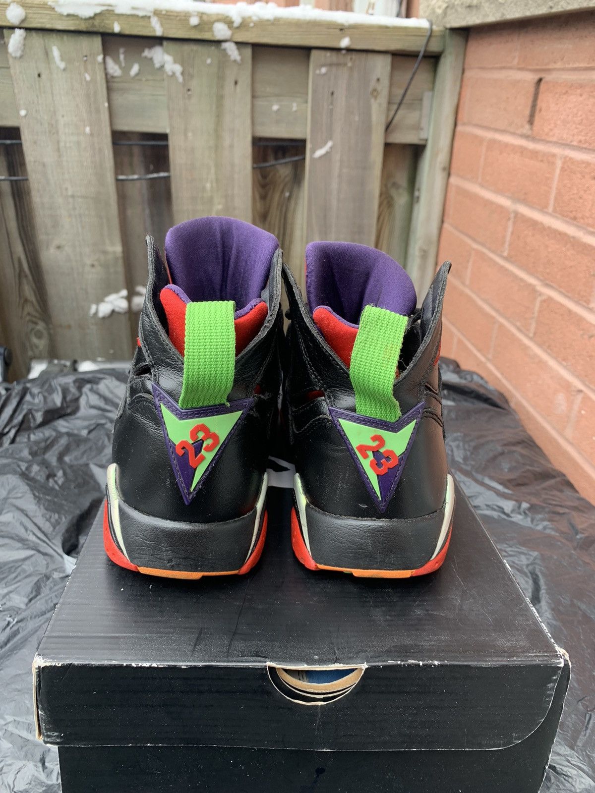 Jordan Brand × Nike Air Jordan 7 Retro Marvin the Martian 2015 Size US 7 / EU 40 - 4 Thumbnail