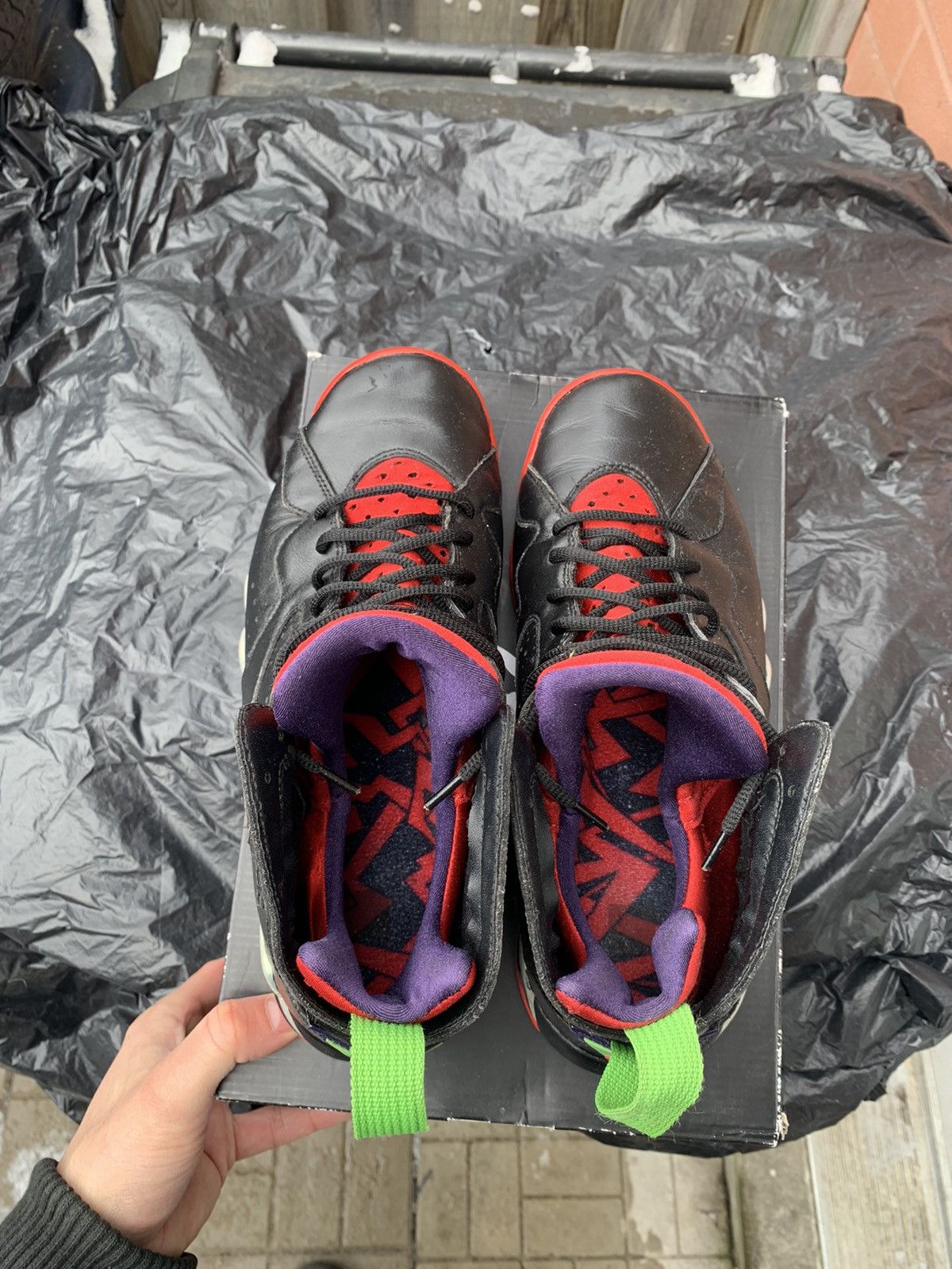 Jordan Brand × Nike Air Jordan 7 Retro Marvin the Martian 2015 Size US 7 / EU 40 - 3 Thumbnail