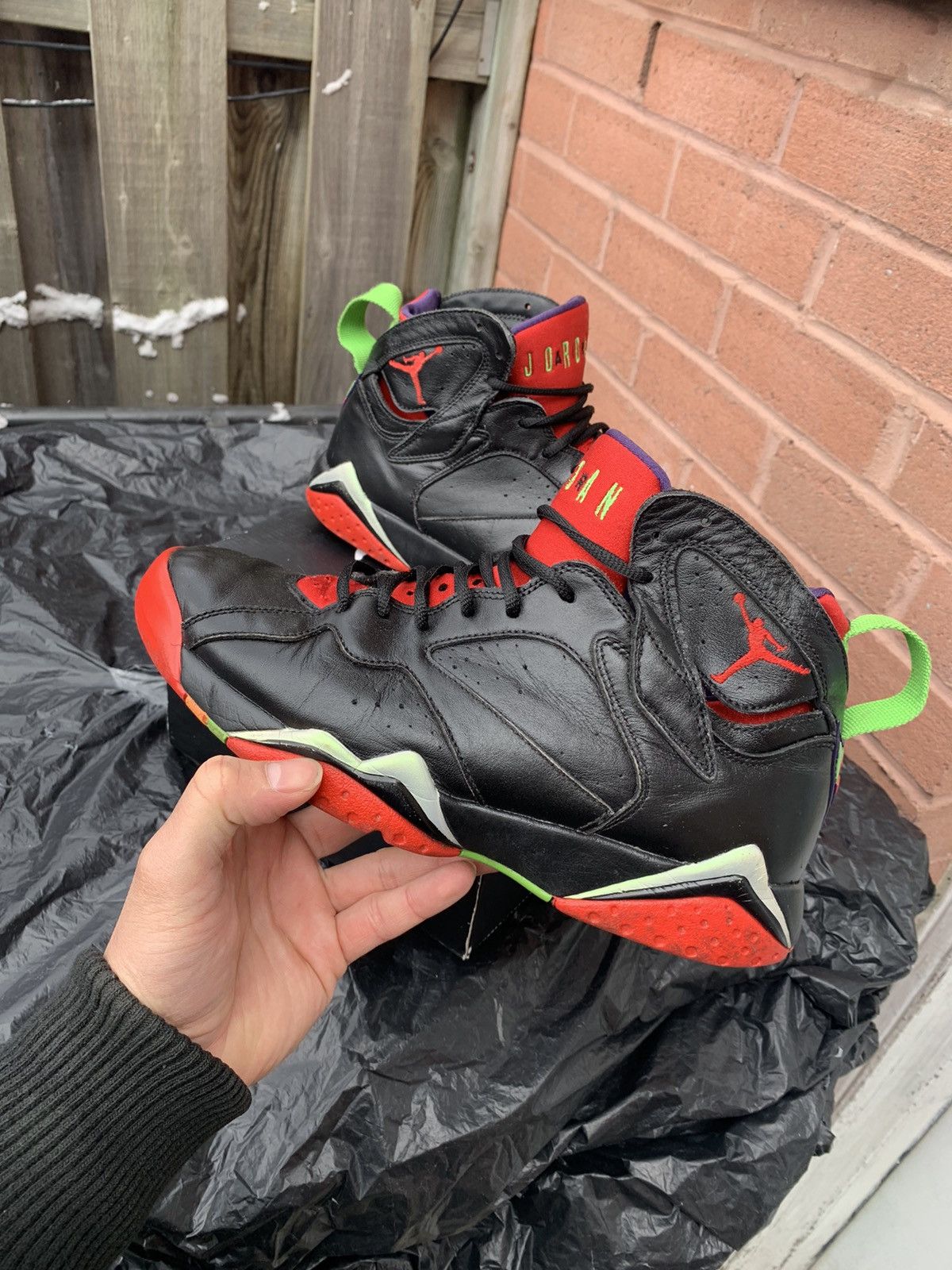 Jordan Brand × Nike Air Jordan 7 Retro Marvin the Martian 2015 Size US 7 / EU 40 - 6 Thumbnail