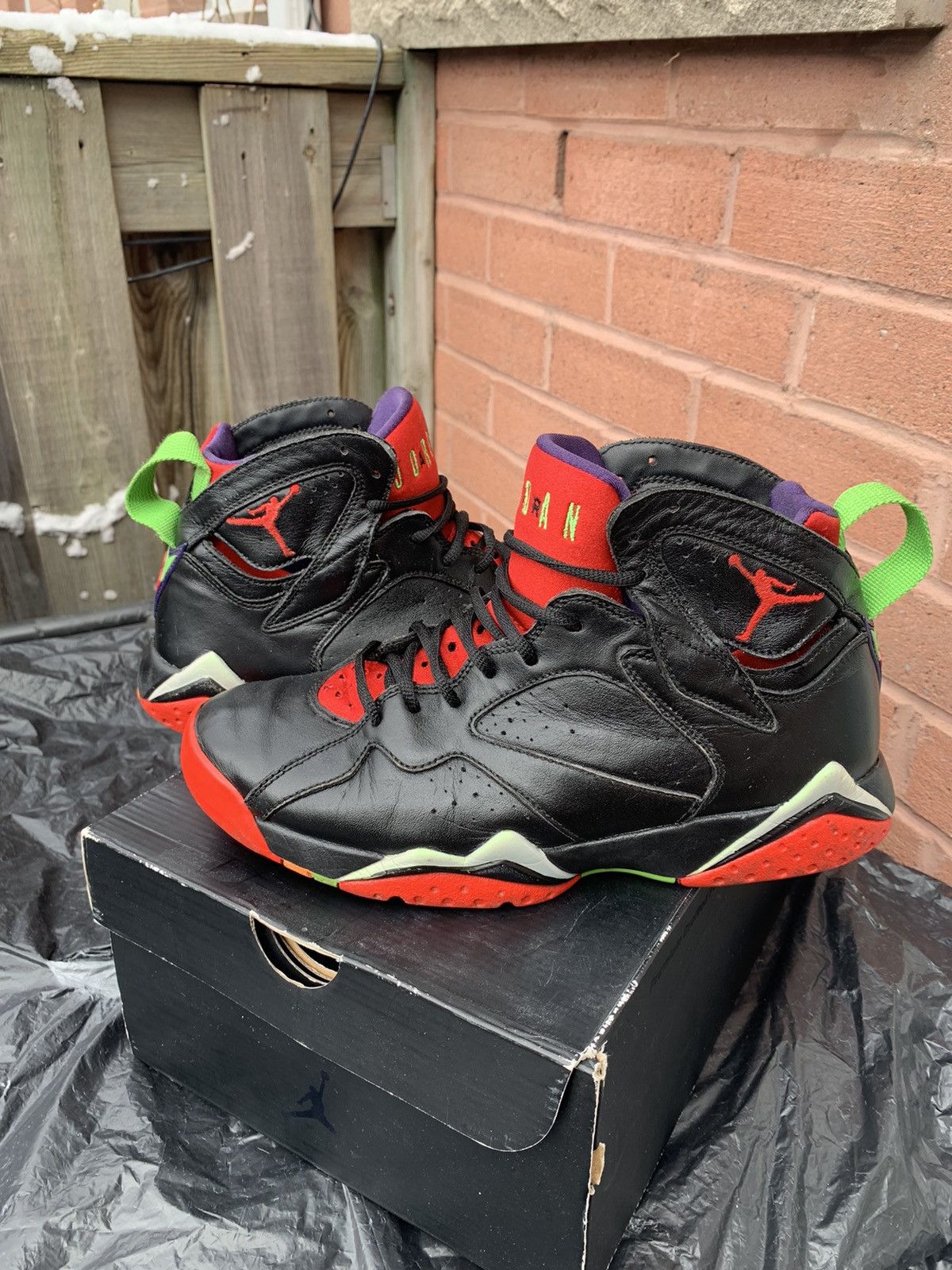 Jordan Brand × Nike Air Jordan 7 Retro Marvin the Martian 2015 Size US 7 / EU 40 - 7 Thumbnail