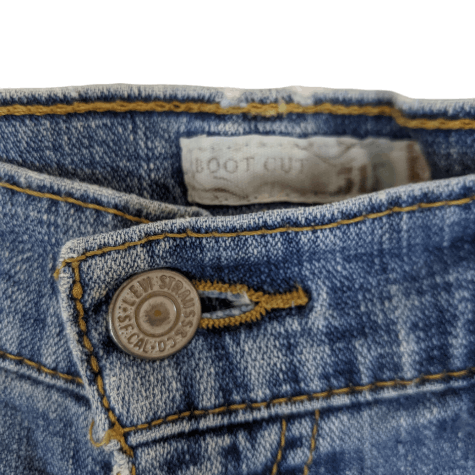 Levi's 90's LEV'S 515 Jeans Pant Bootcut Size US 32 / EU 48 - 7 Thumbnail
