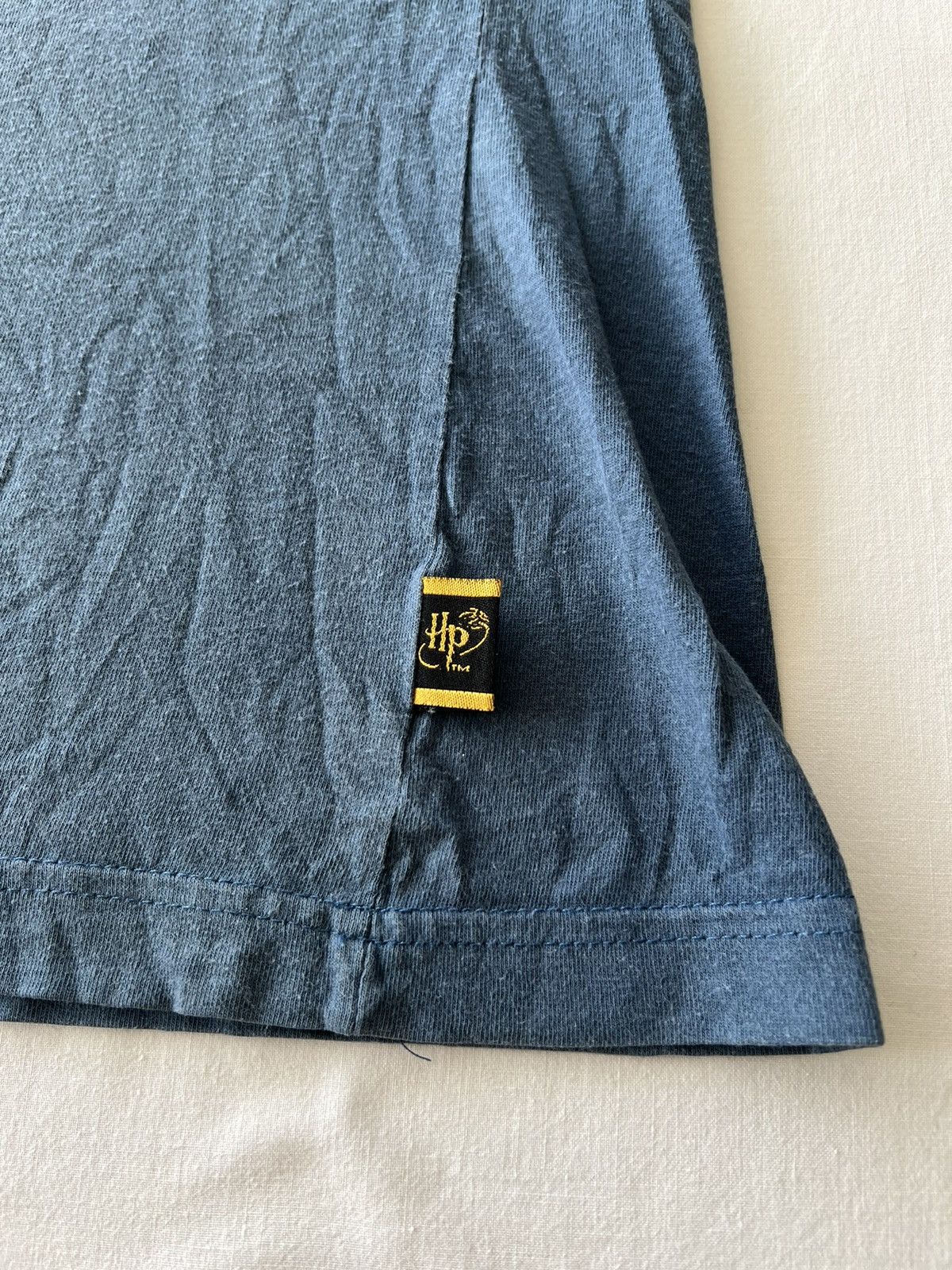 Band Tees Vintage 2001 Harry Potter Quidditch Nimbus Two Blue Tee Size US L / EU 52-54 / 3 - 5 Thumbnail