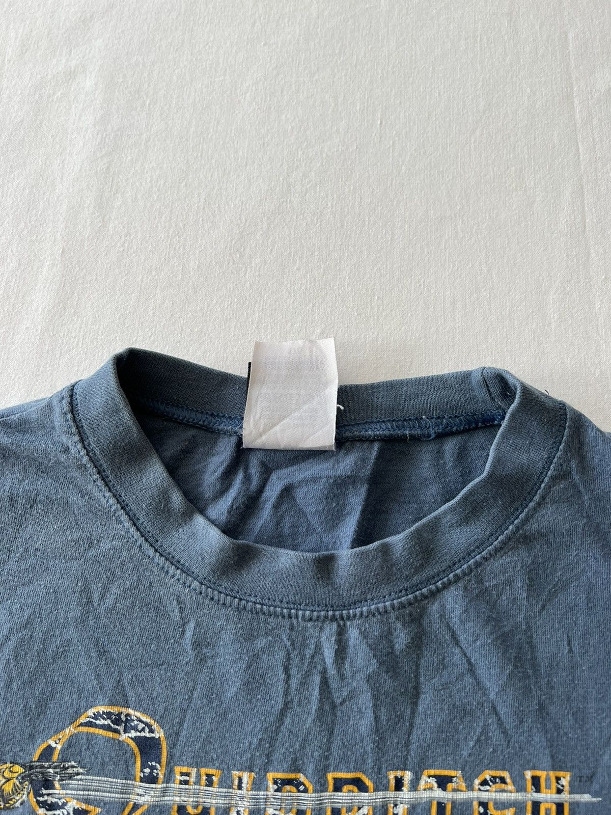 Band Tees Vintage 2001 Harry Potter Quidditch Nimbus Two Blue Tee Size US L / EU 52-54 / 3 - 6 Thumbnail