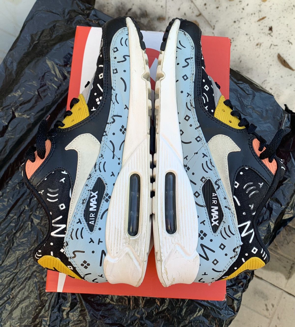 Nike Air Max 90 Ocean Bliss 2018 Size US 9.5 / EU 42-43 - 4 Thumbnail