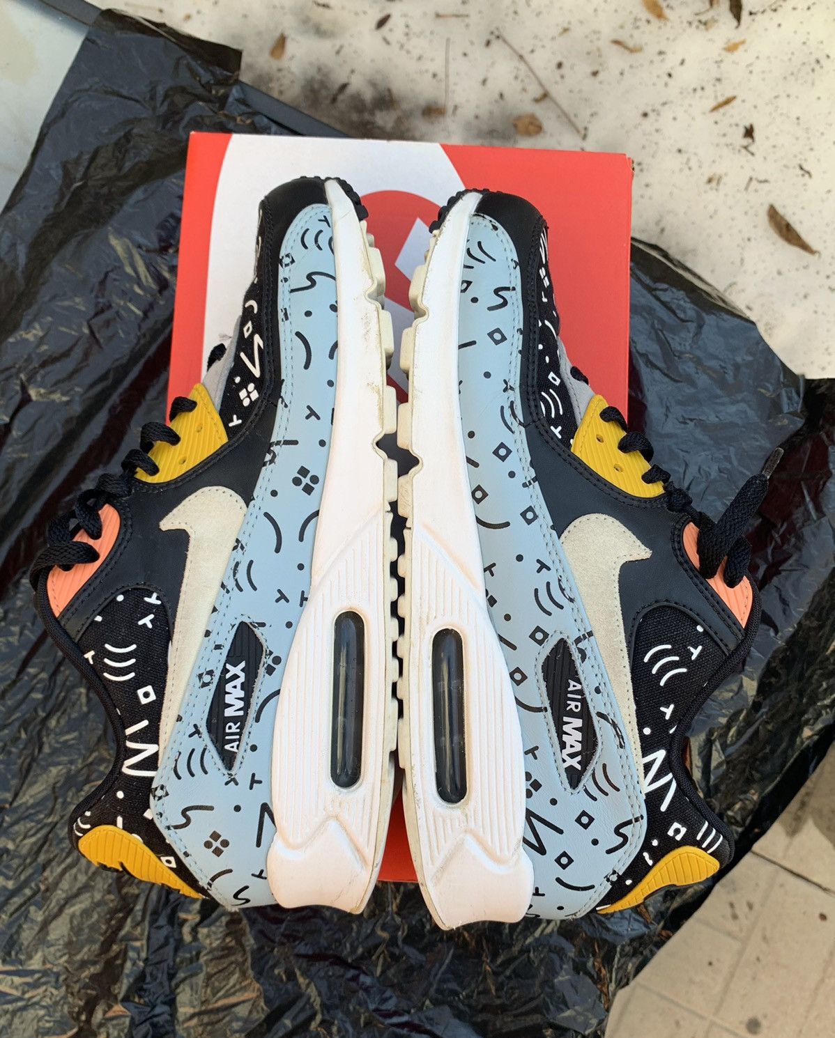 Nike Air Max 90 Ocean Bliss 2018 Size US 9.5 / EU 42-43 - 5 Thumbnail