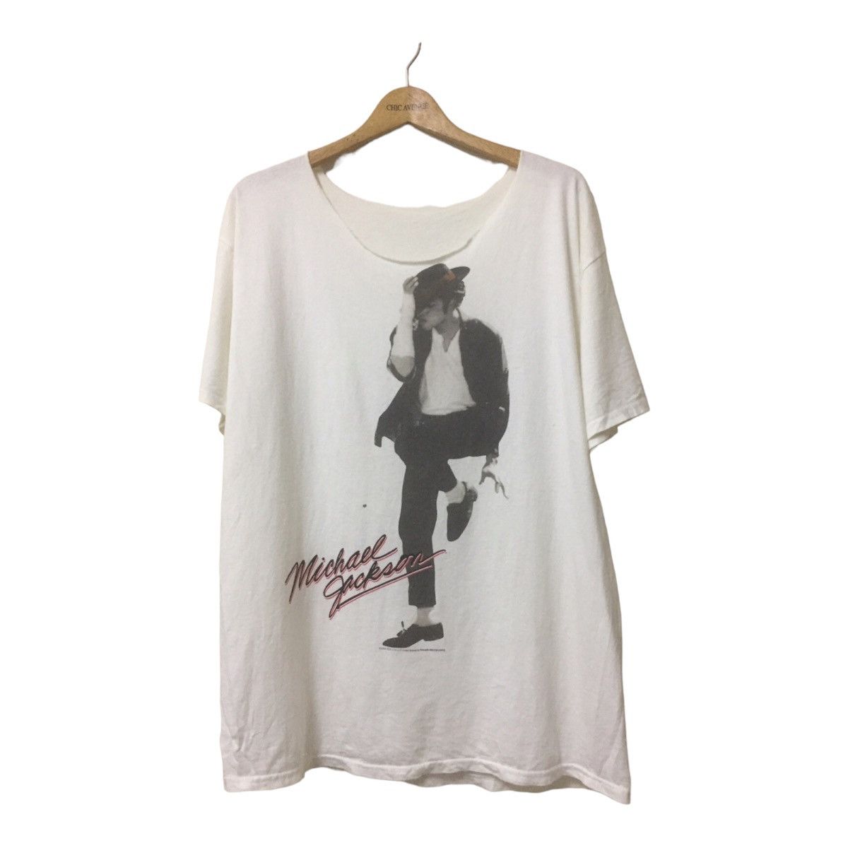 image of Michael Jackson Best Offermerchandise Tour 2000 Micheal Jackson in White, Men's (Size Large)