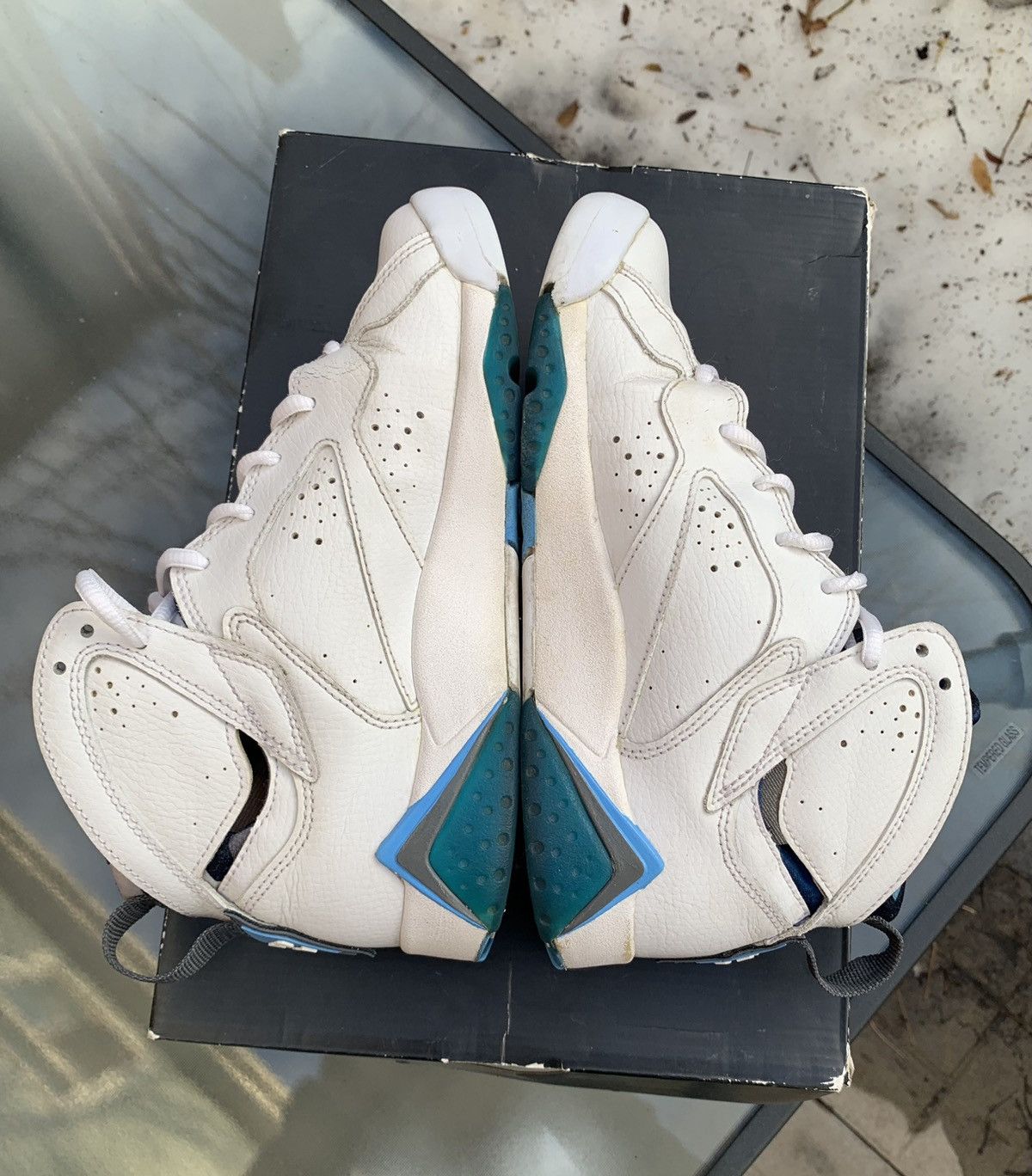 Jordan Brand × Nike Air Jordan 7 BG French Blue Size US 5 / EU 37 - 5 Thumbnail