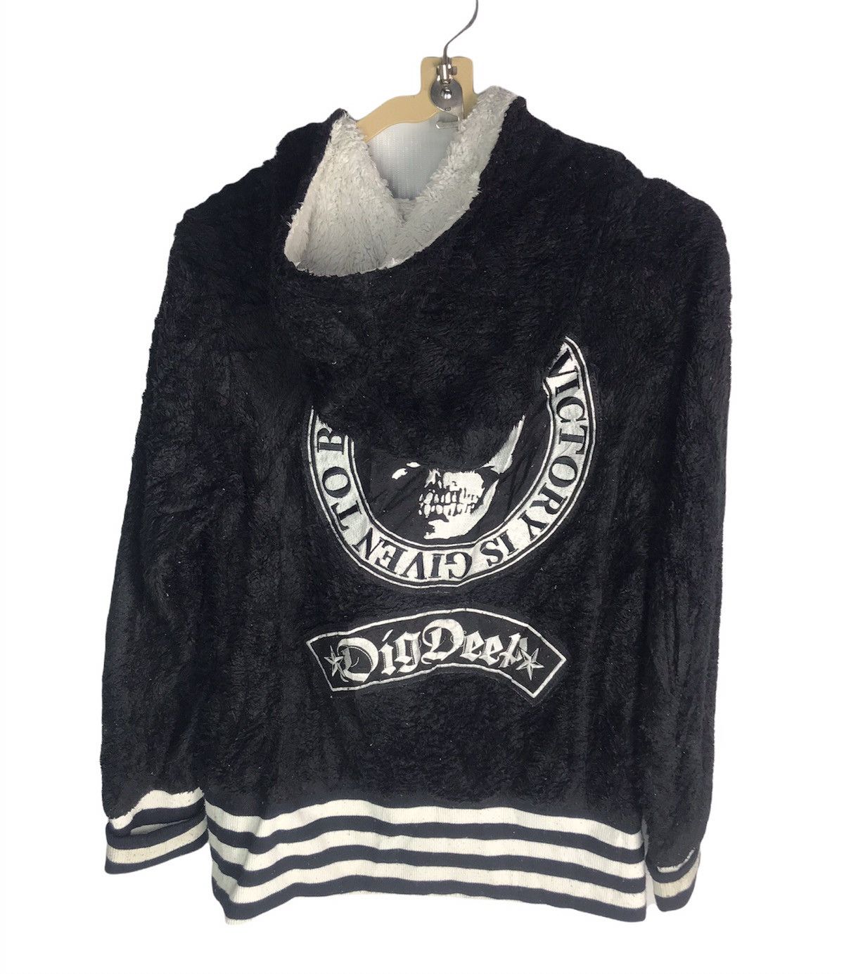 Japanese Brand Hoodie fleece zipper embroidered logo by dipdeep Size US S / EU 44-46 / 1 - 2 Thumbnail