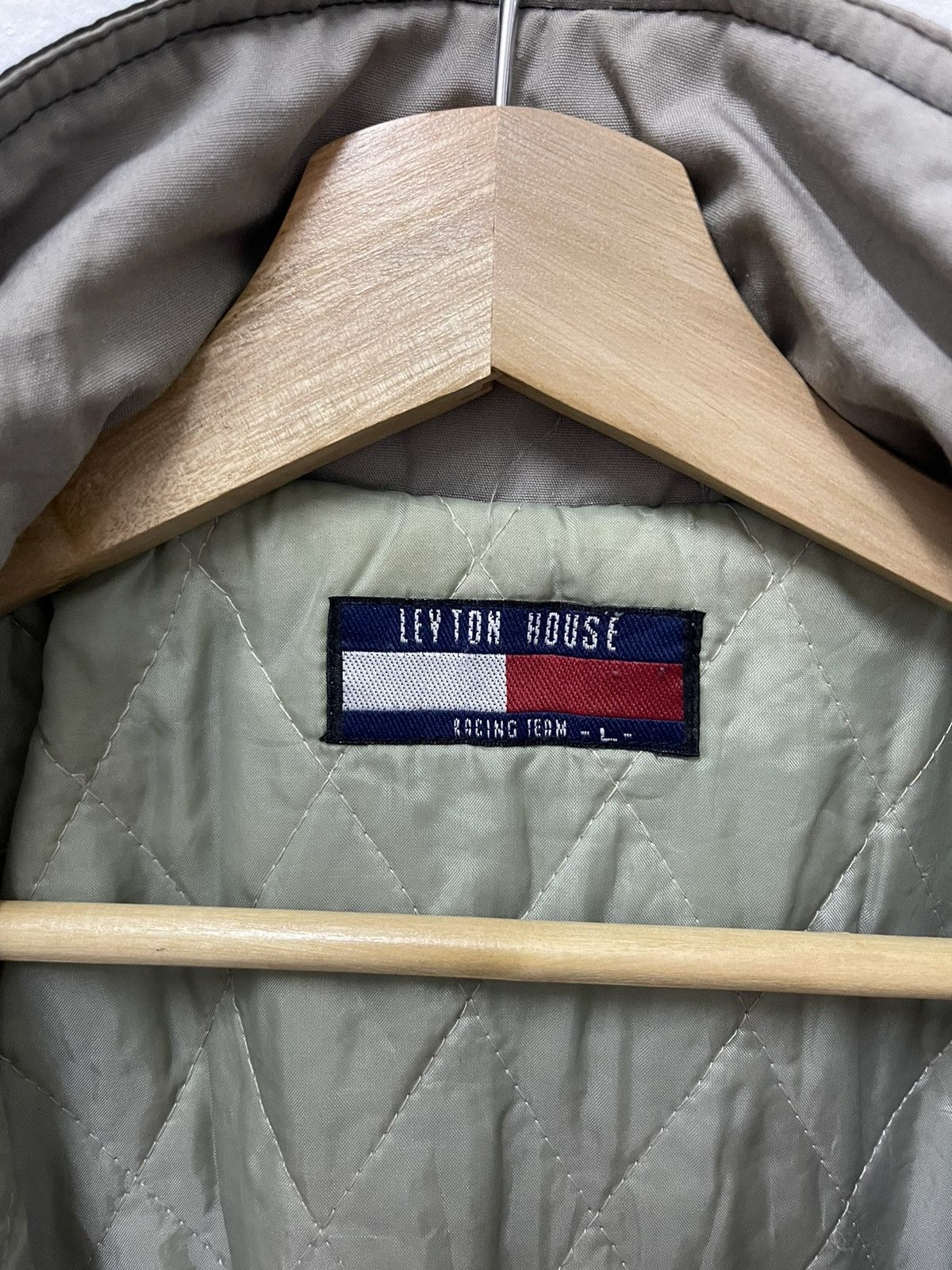Japanese Brand × Vintage Vintage Leyton House Motor Sport Racing Team Jacket Size US L / EU 52-54 / 3 - 11 Thumbnail