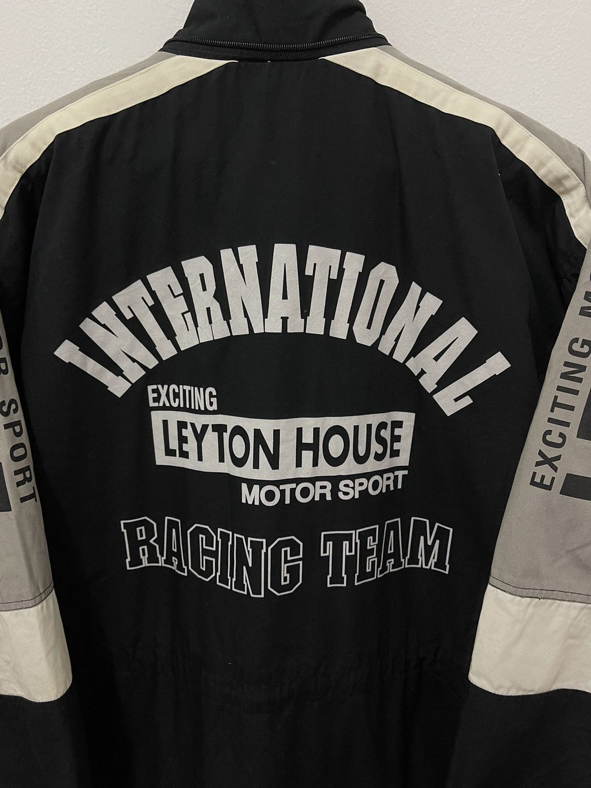 Japanese Brand × Vintage Vintage Leyton House Motor Sport Racing Team Jacket Size US L / EU 52-54 / 3 - 8 Thumbnail