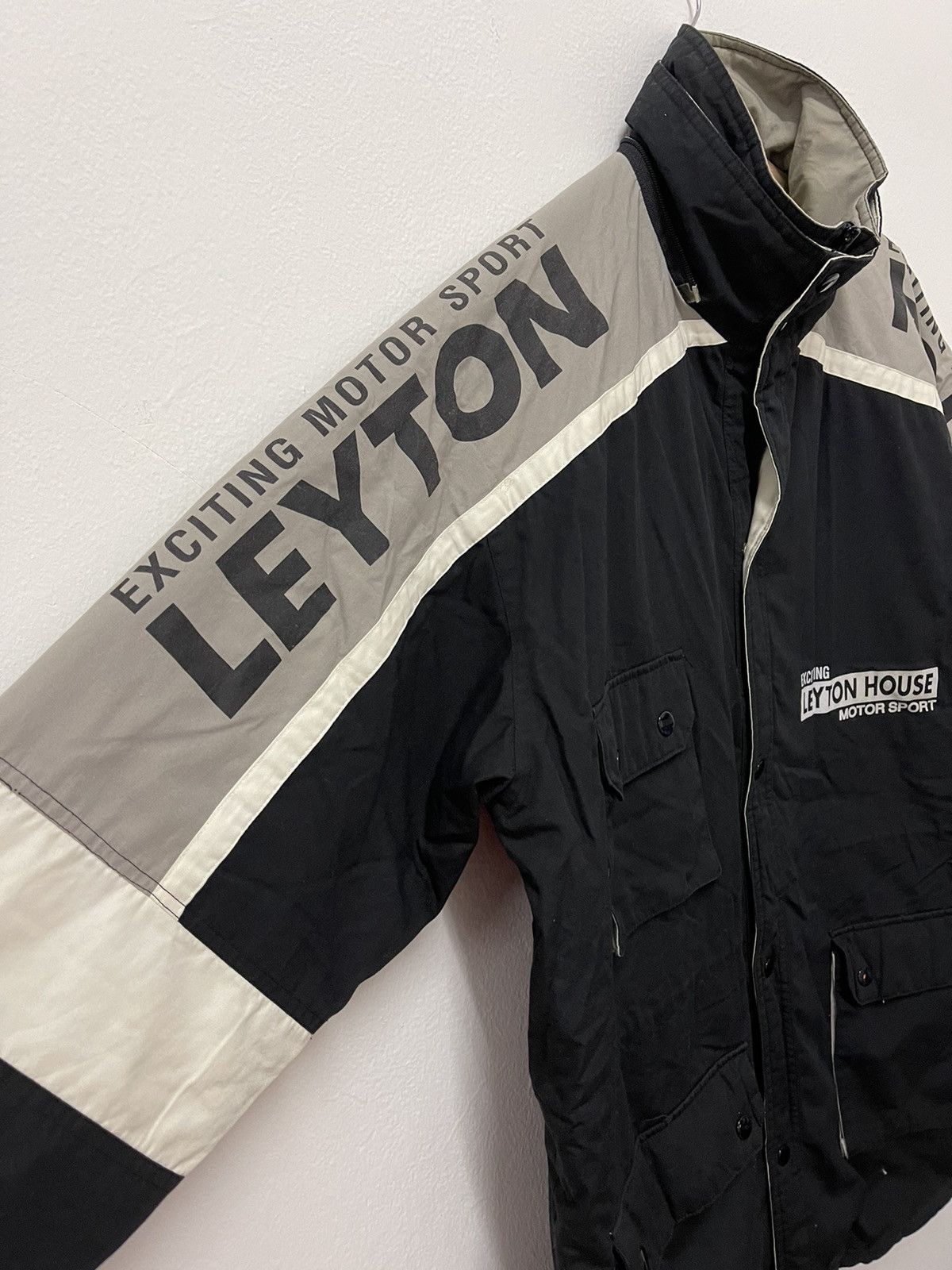 Japanese Brand × Vintage Vintage Leyton House Motor Sport Racing Team Jacket Size US L / EU 52-54 / 3 - 3 Thumbnail