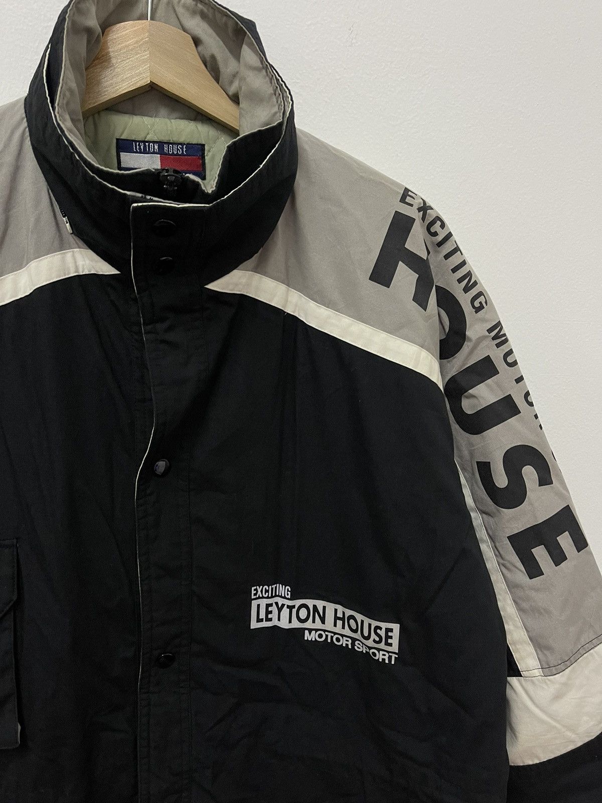 Japanese Brand × Vintage Vintage Leyton House Motor Sport Racing Team Jacket Size US L / EU 52-54 / 3 - 2 Thumbnail
